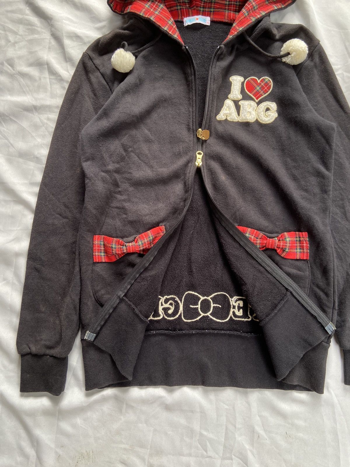 Angel Blue × If Six Was Nine × Japanese Brand ANGEL BLUE CUTE GIRL ZIP HOODIE Size US L / EU 52-54 / 3 - 9 Thumbnail