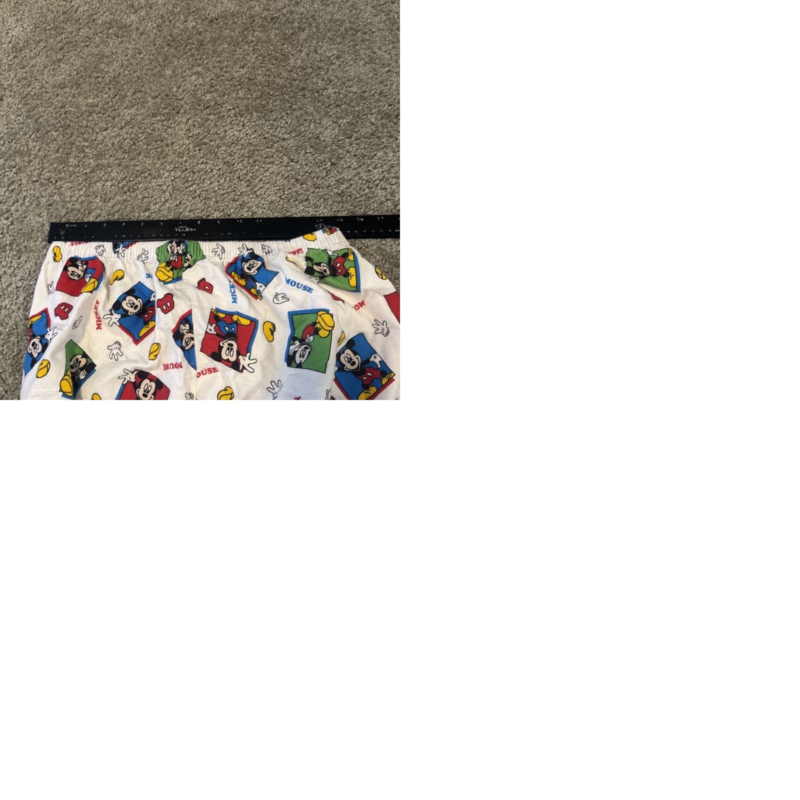 Disney VINTAGE Disney Mickey Unlimited All Over Print Pajamas Sleep Top + Pants Large Size L / US 10 / IT 46 - 9 Thumbnail