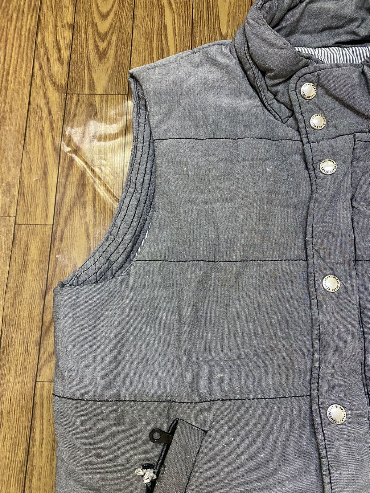 Beams Japan Beams Heart factory vest jacket Size US S / EU 44-46 / 1 - 3 Thumbnail