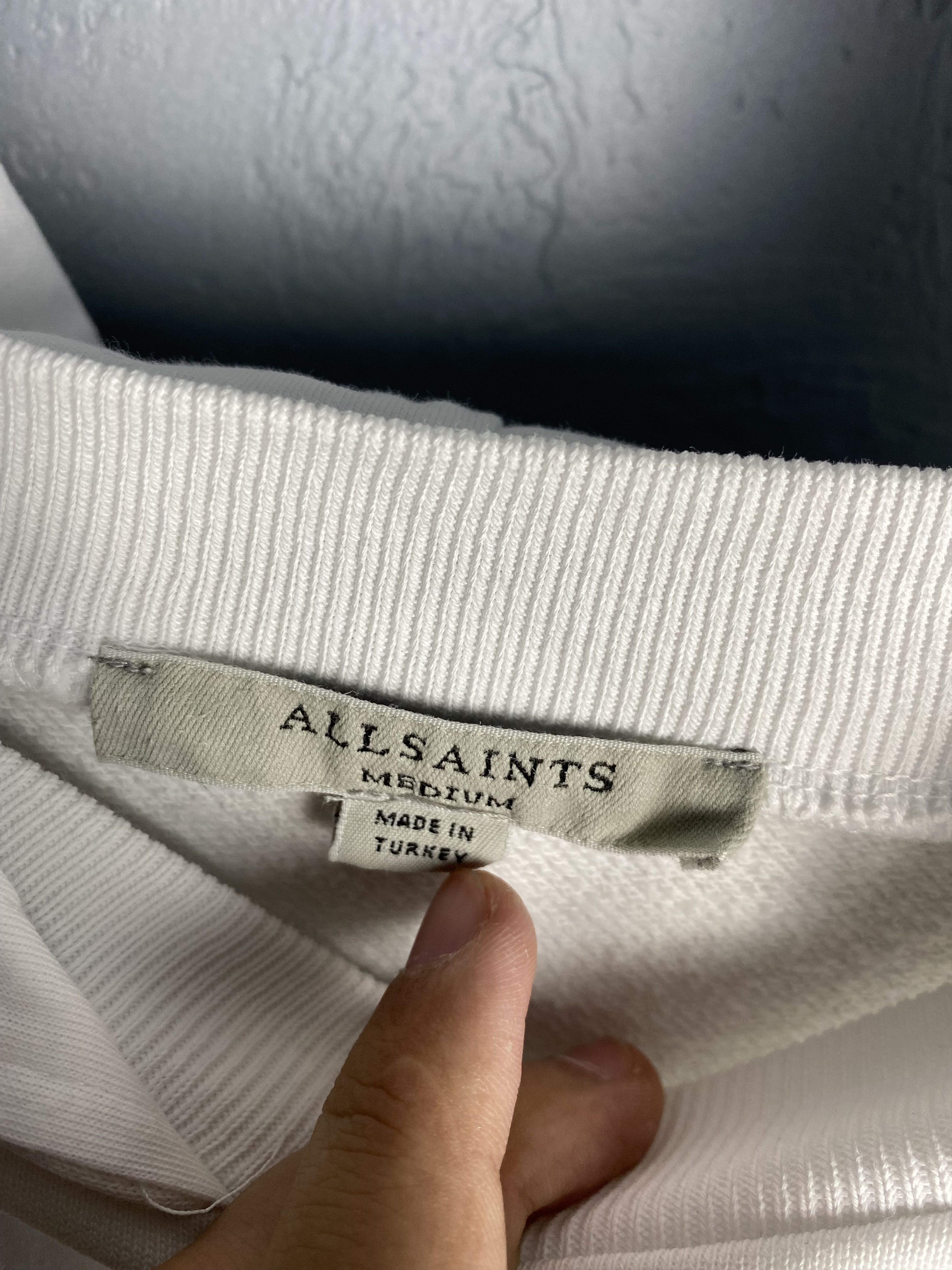 Allsaints Allsaints Vintage Mens Oversized Hoodie Y2K Size US L / EU 52-54 / 3 - 5 Thumbnail