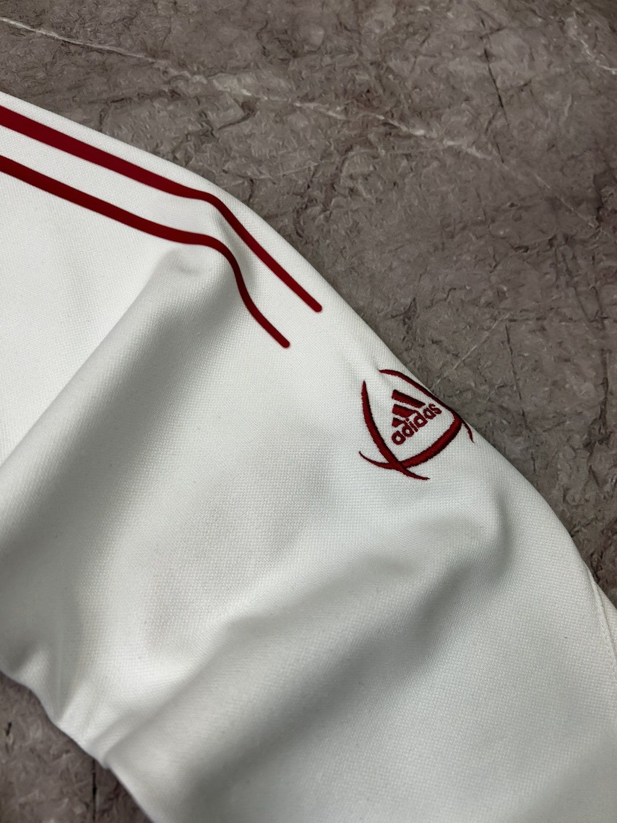 Adidas × Vintage Vintage Adidas Ajax 1/4 Jacket Soccer Streetwear Rare M Size US L / EU 52-54 / 3 - 6 Thumbnail