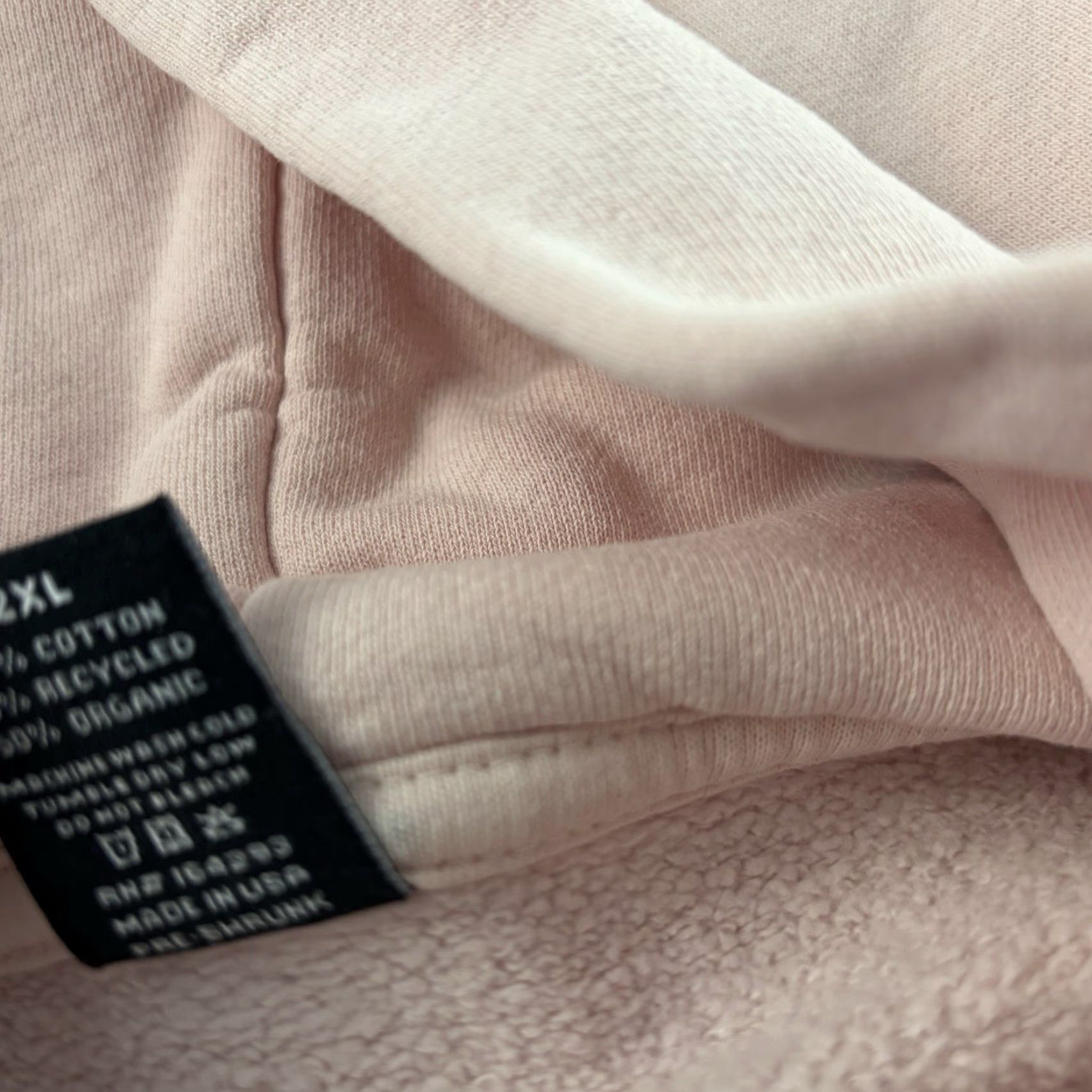 Vintage Pleasing Nike Pullover Hoodie Sweatshirt Mens 2XL Light Pink Size US XXL / EU 58 / 5 - 6 Thumbnail