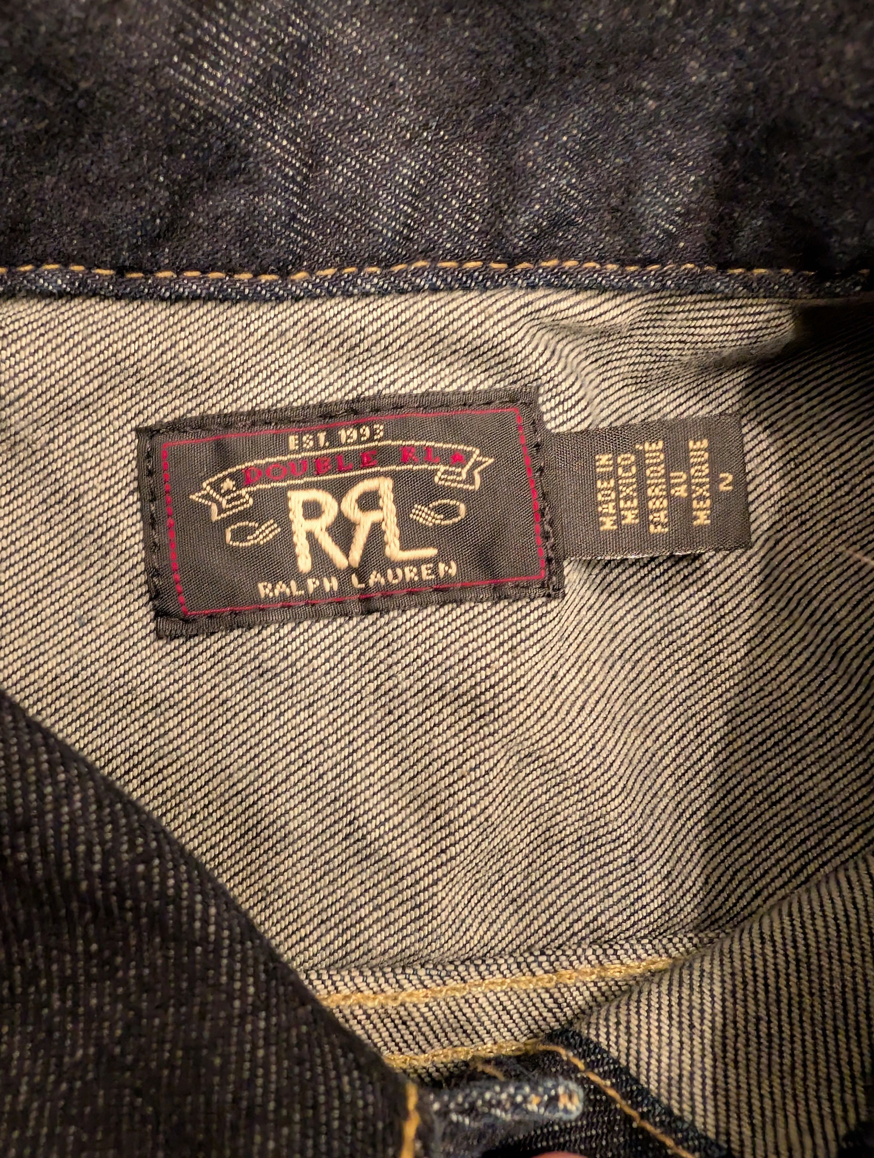 RRL Ralph Lauren RRL Ralph Lauren Double RL Ladies Type 2 Denim Coverall Size XS / US 0-2 / IT 36-38 - 3 Thumbnail