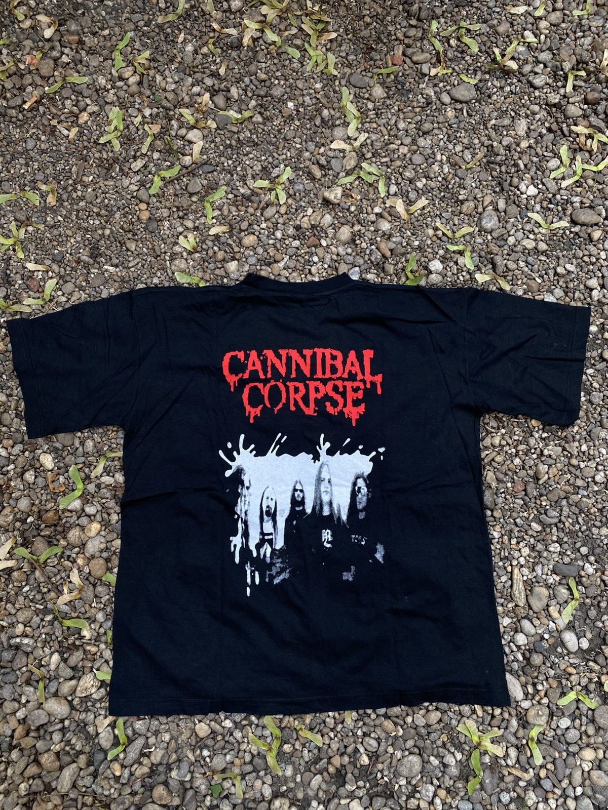 Band Tees × Vintage Vintage Cannibal Corpse Rock T-Shirt Size US XXL / EU 58 / 5 - 2 Thumbnail