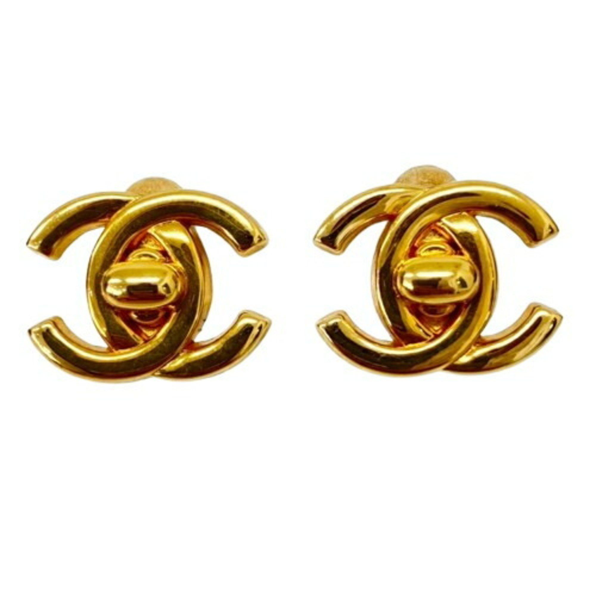 Chanel Chanel Coco Mark earring Size ONE SIZE - 1 Thumbnail