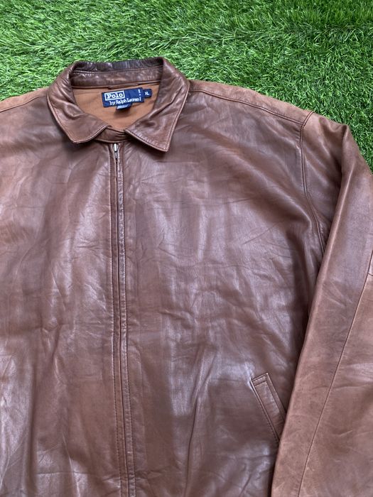 Vintage ralph on sale lauren bomber jacket