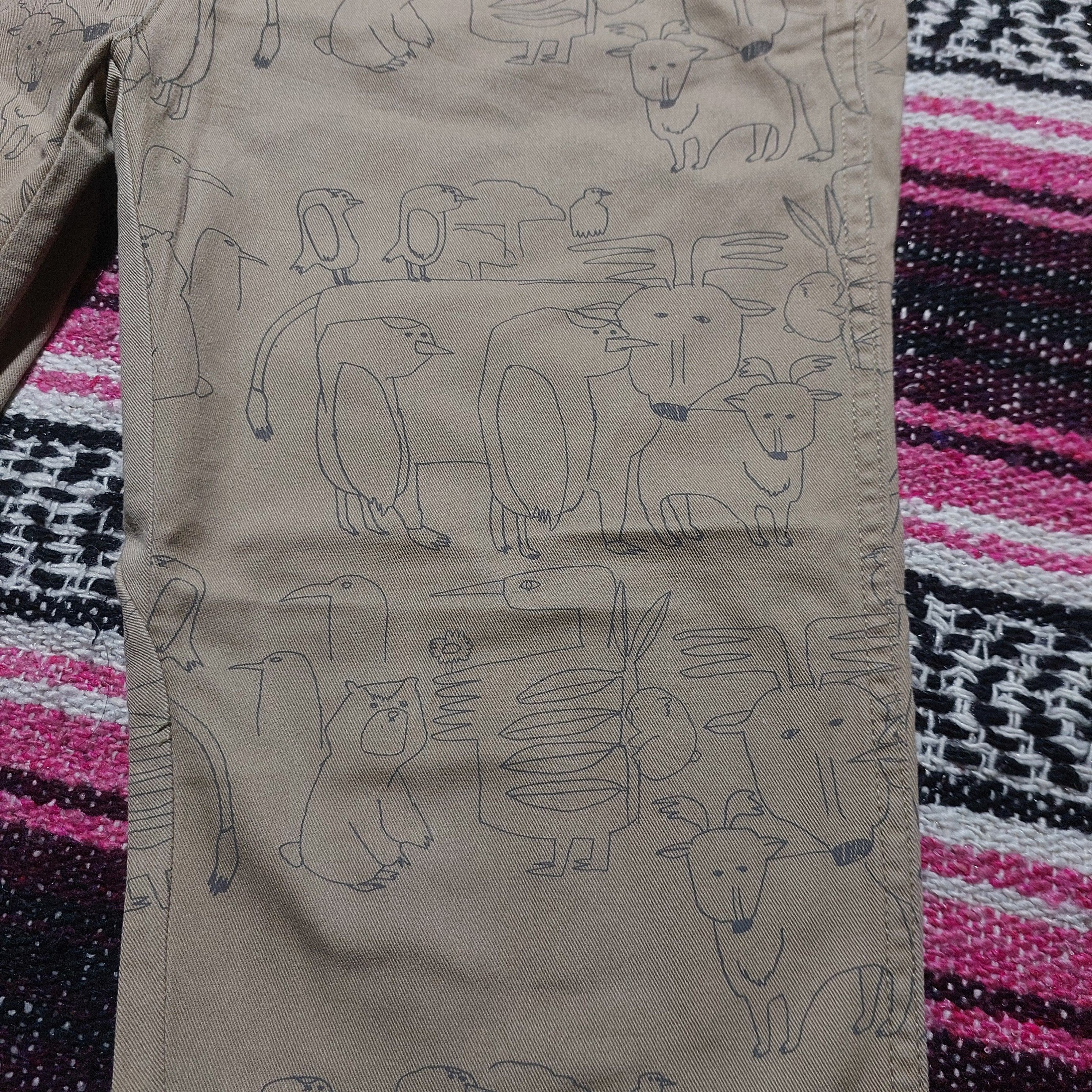 Issey Miyake × Ne-Net Ne-Net animal casual pants Size US 30 / EU 46 - 3 Thumbnail