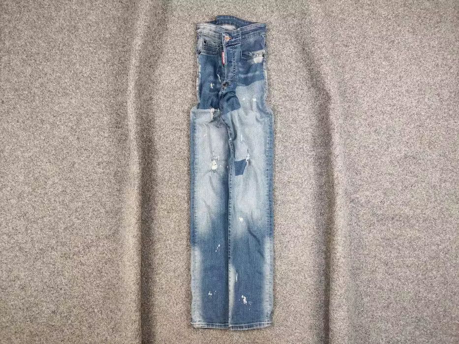 Dsquared2 Vintage 90s Dsquared2 authentic Distressed Paint Denim Jeans Size US 32 / EU 48 - 1 Thumbnail