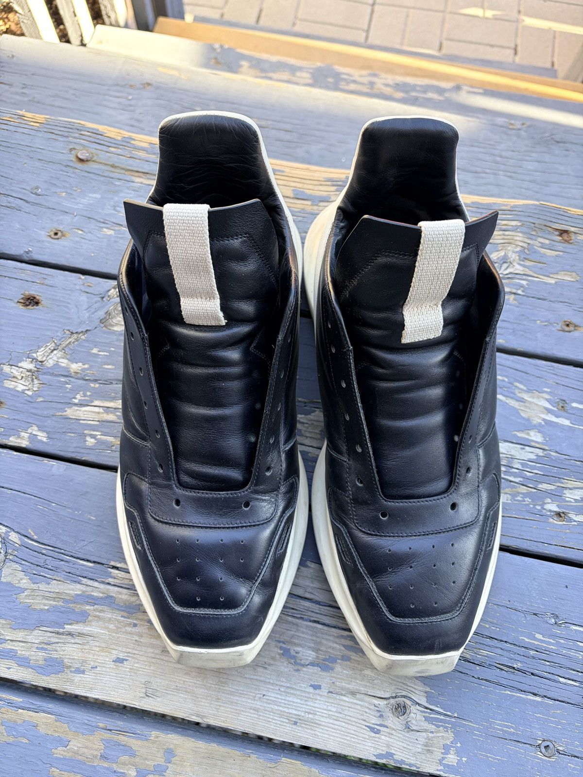Rick Owens RICK OWENS GETH RUNNER IT 42.5 Size US 9.5 / EU 42-43 - 1 Thumbnail