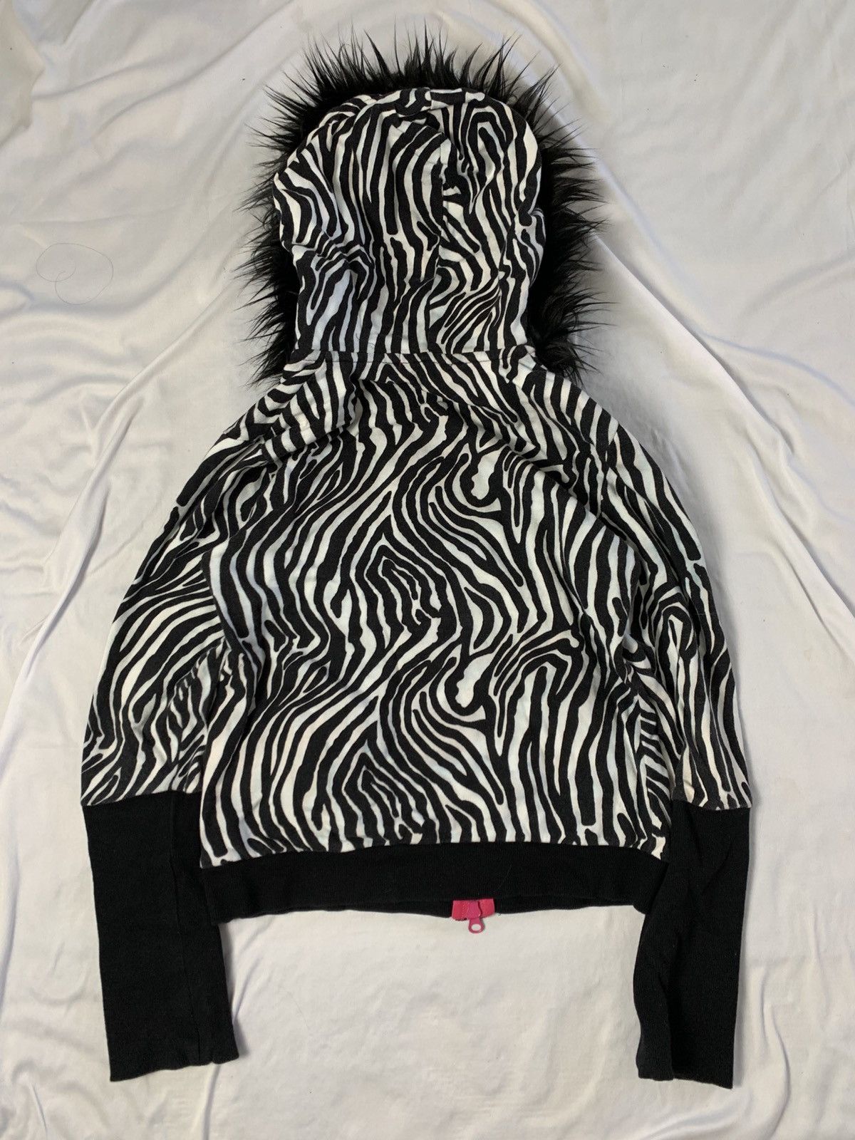 Hysteric Glamour Fur hoodie zebra y2k aimerfeel punk grunge Size US S / EU 44-46 / 1 - 4 Thumbnail