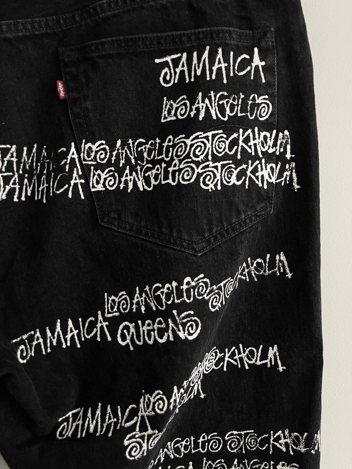 DENIM TEARS × Our Legacy × Stussy RARE! Stussy x Denim Tears x Our Legacy - 501 Jeans Size US 42 / EU 58 - 7 Thumbnail