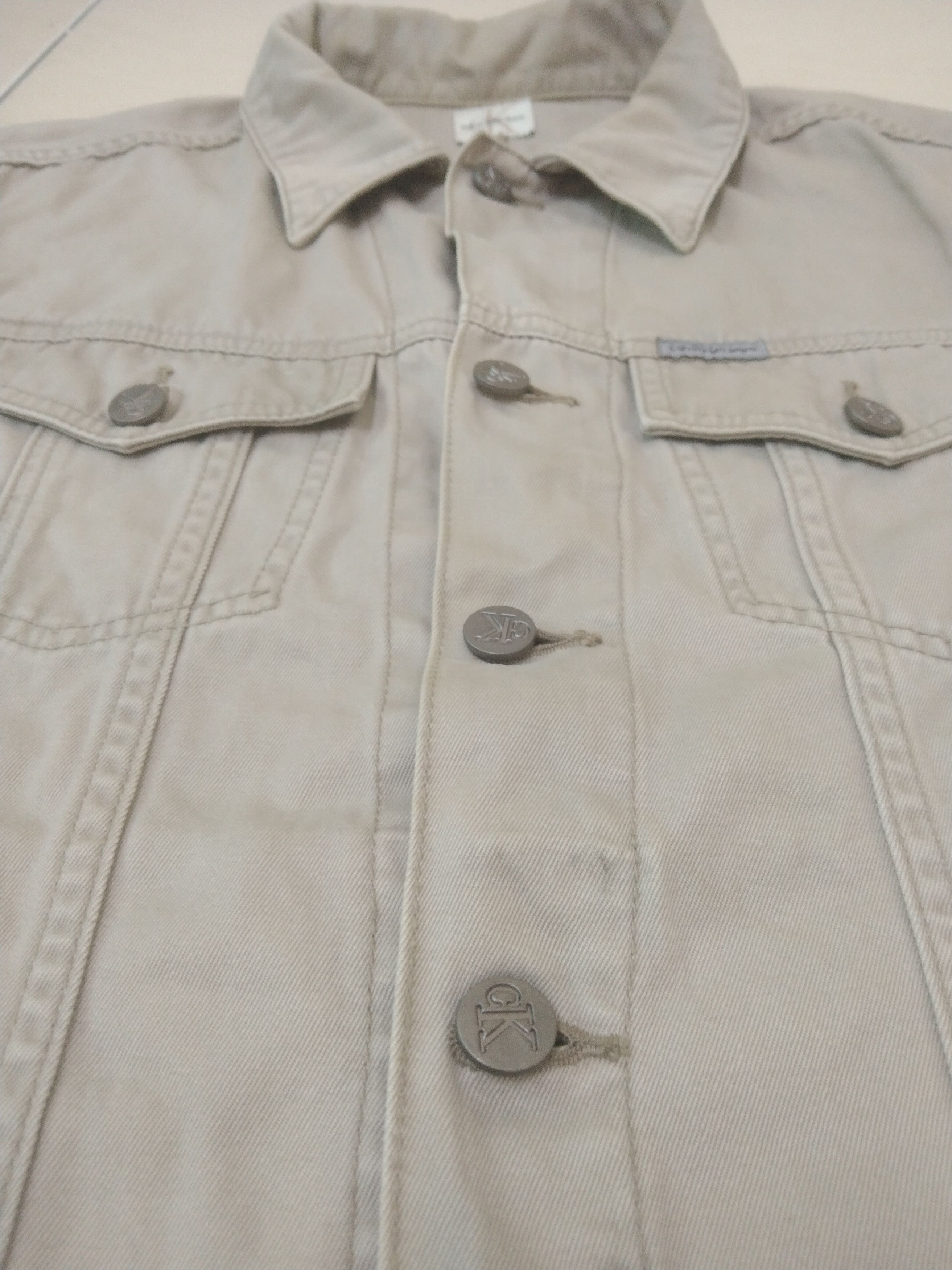 Calvin Klein Vintage Calvin Klein Denim Jacket Size US L / EU 52-54 / 3 - 3 Thumbnail