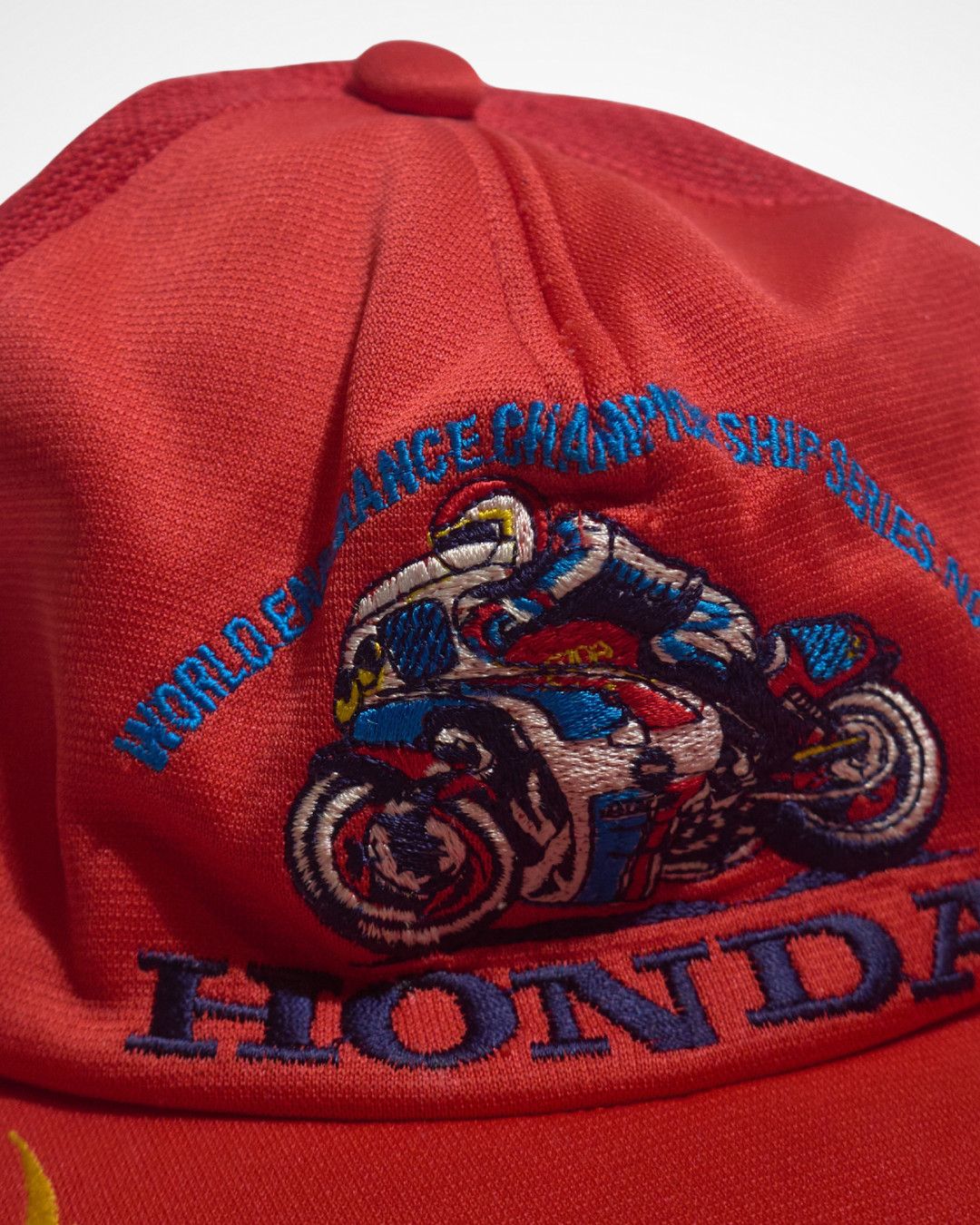 Honda 1990s Honda RC30 Flat Brim Cap Size ONE SIZE - 2 Thumbnail