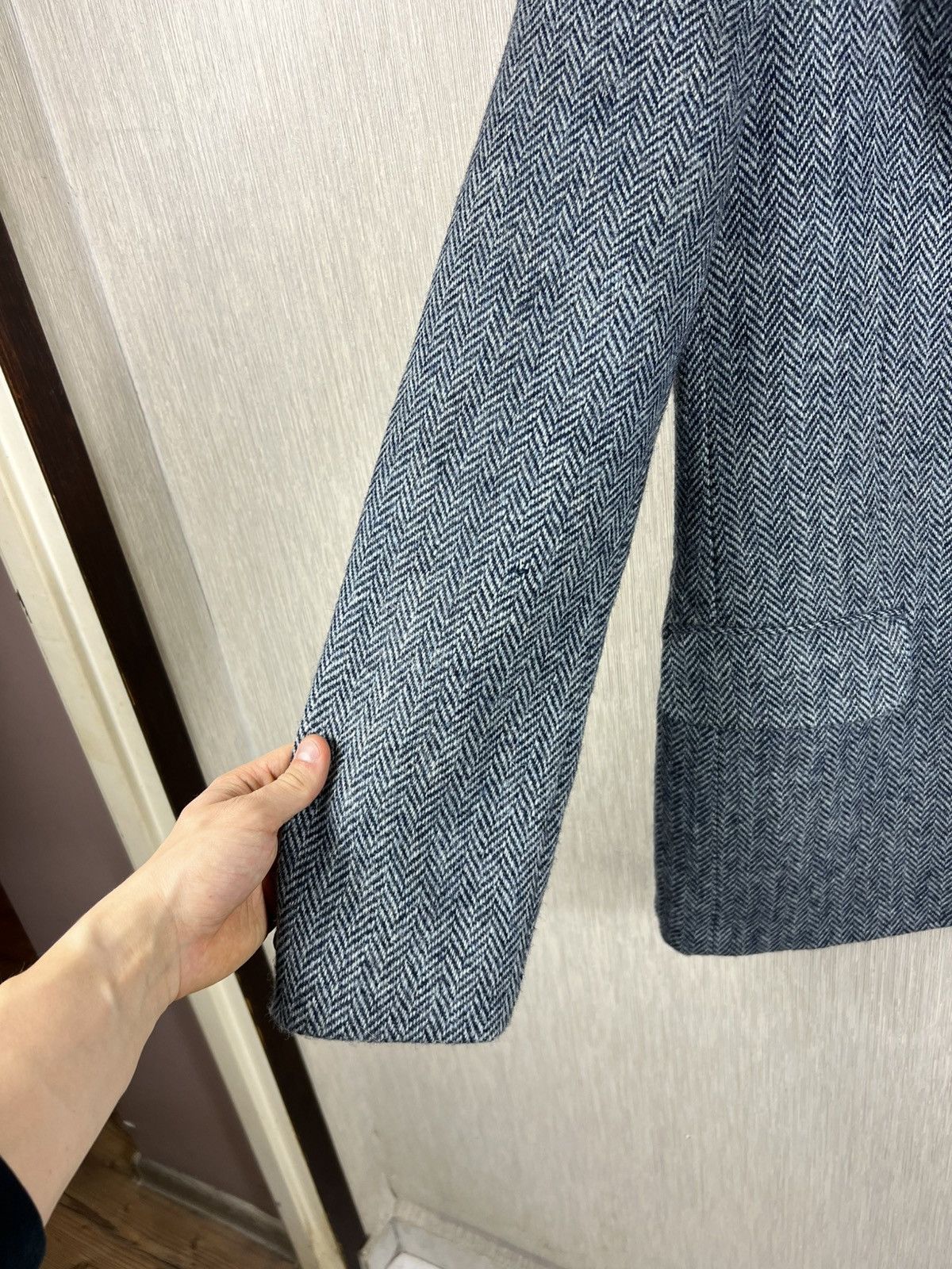 Harris Tweed Vintage 60s Schlasbergs Harris Tweed wool blazer jacket Size US L / EU 52-54 / 3 - 10 Thumbnail