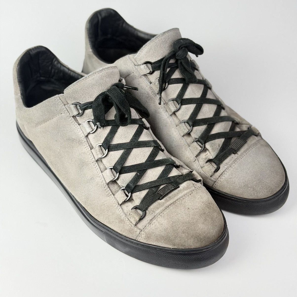 Balenciaga Balenciaga Arena Suede Grey Low Size US 11 / EU 44 - 1 Thumbnail