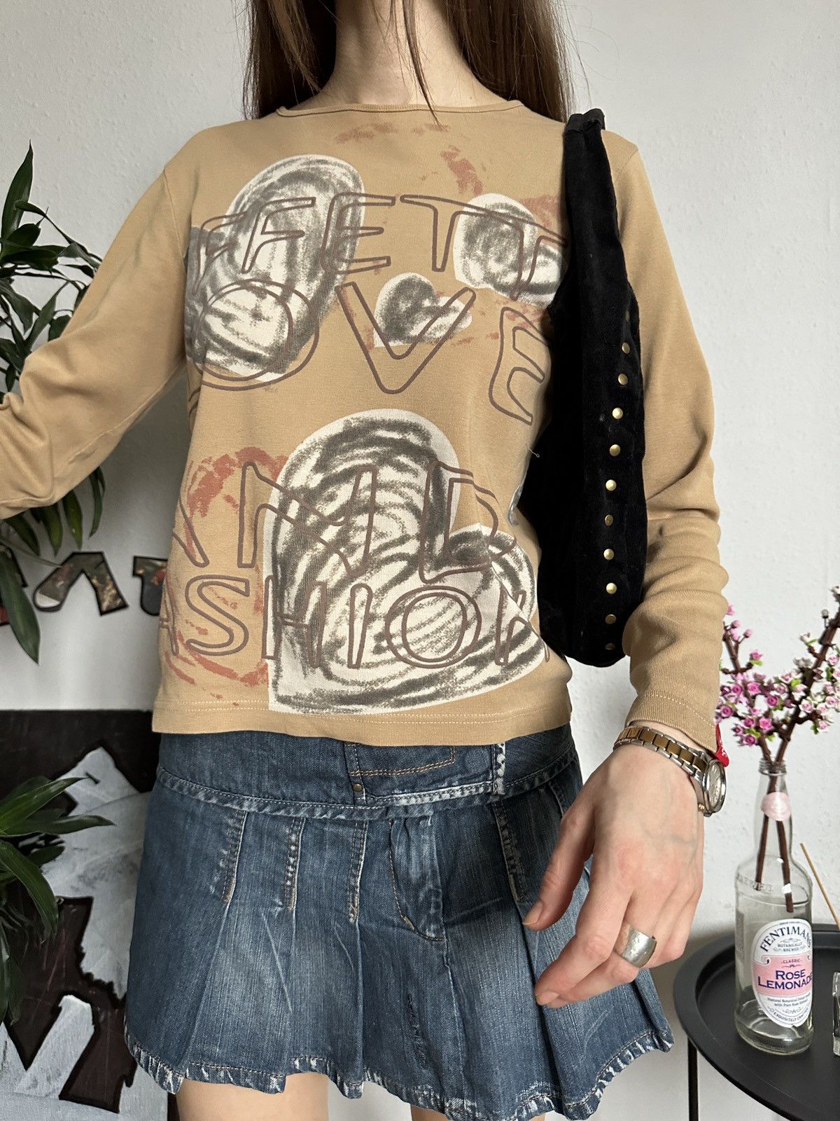 Japanese Brand × Vintage Angel Abstract Graphic Longsleeve Top y2k Size XS / US 0-2 / IT 36-38 - 6 Thumbnail