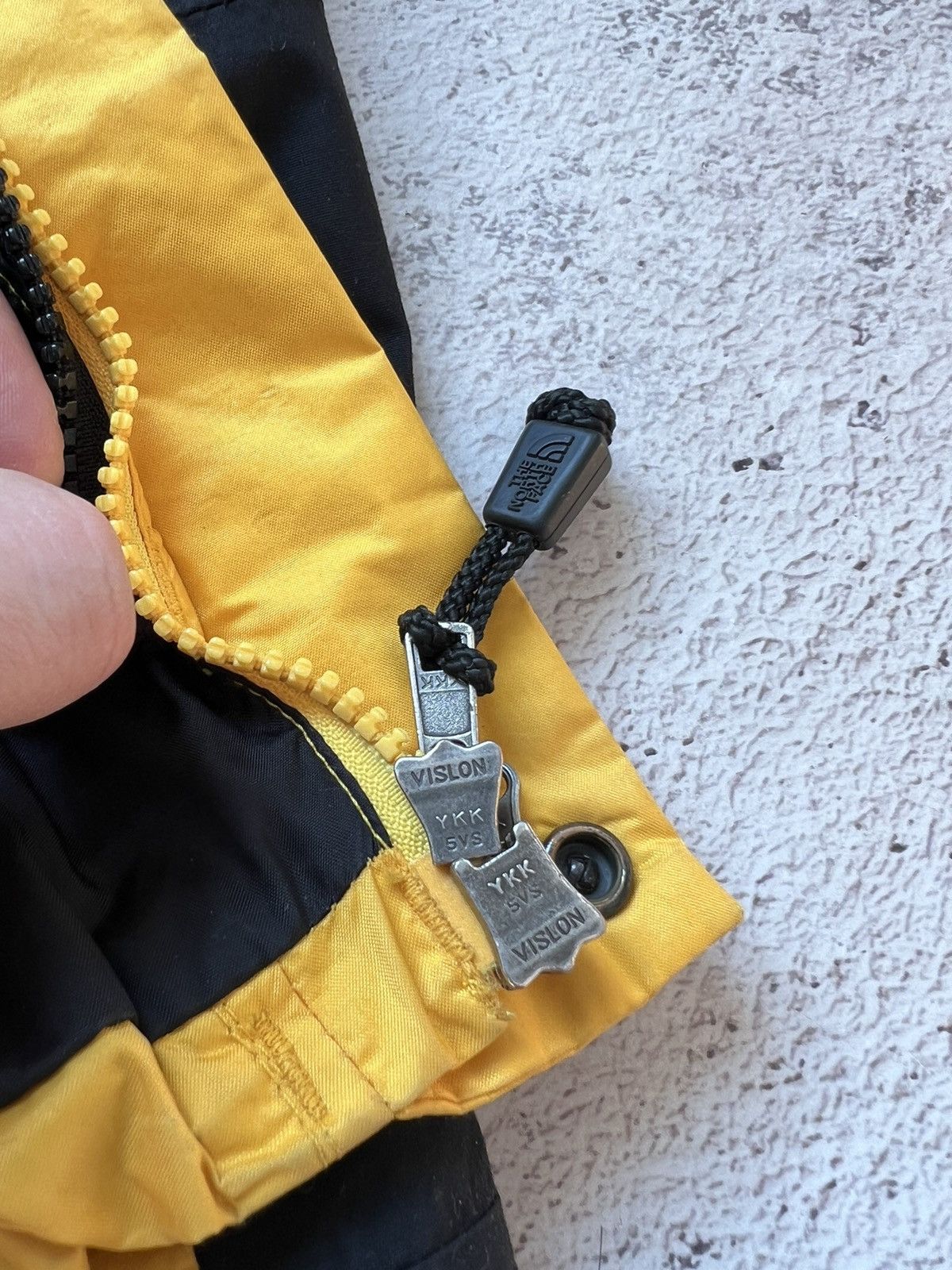 The North Face × Vintage 90s The North Face Mountain Jacket 1990 Gore Tex / Yellow Size US M / EU 48-50 / 2 - 14 Thumbnail