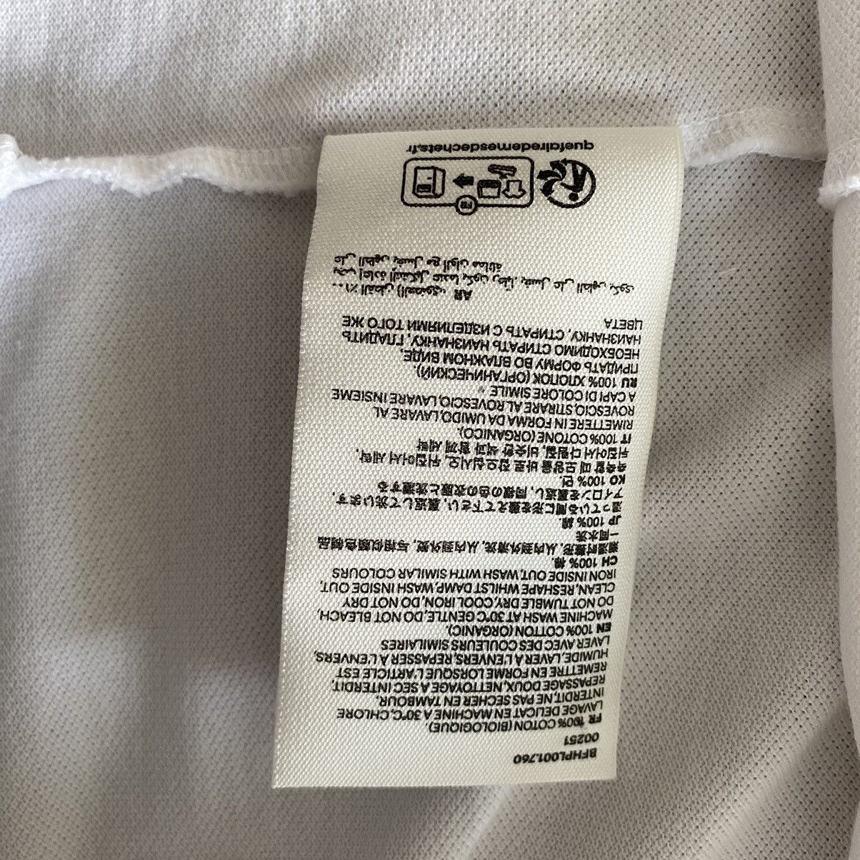 AMI AMI PARIS 'Ami de coeur' Polo Shirt WHITE Size M / US 6-8 / IT 42-44 - 10 Thumbnail
