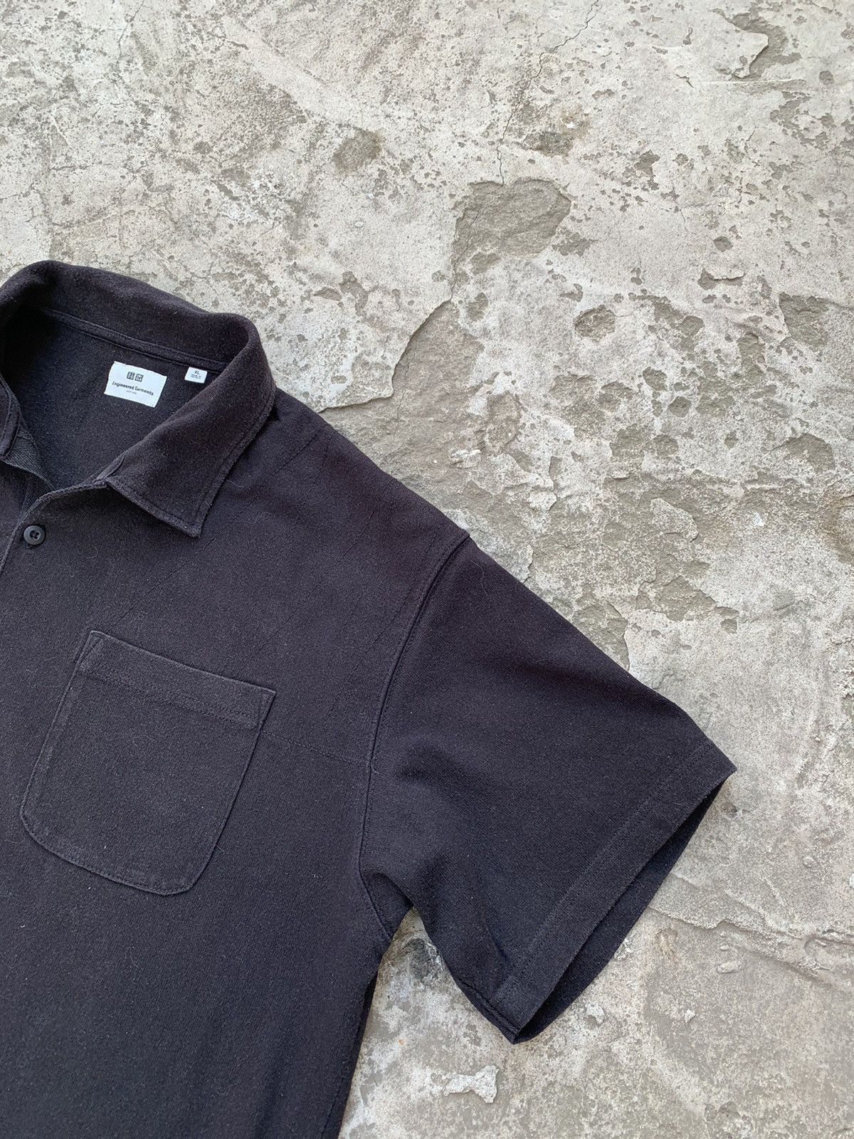 Engineered Garments × Uniqlo Engineered Garments X Uniqlo Black Polo Shirt Size US XL / EU 56 / 4 - 3 Thumbnail