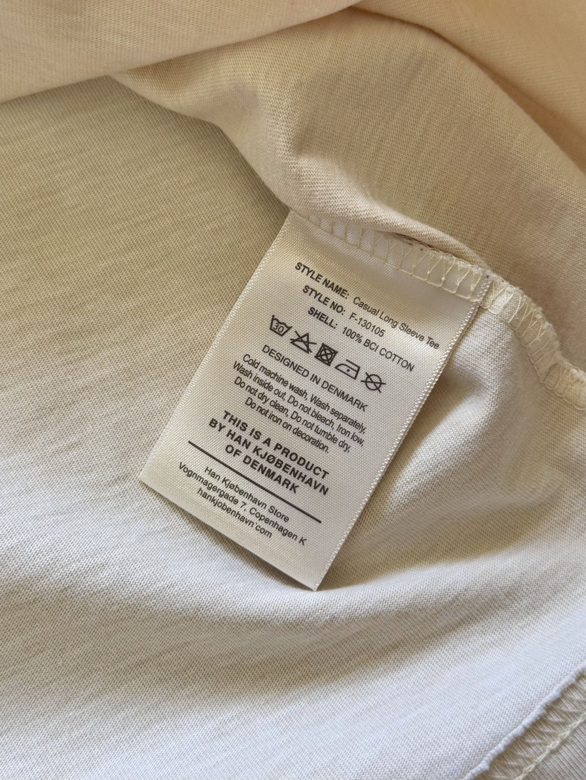 Han Kjobenhavn Han Kjobenhavn Embroidered Logo Long Sleeve Tee Size US M / EU 48-50 / 2 - 10 Thumbnail