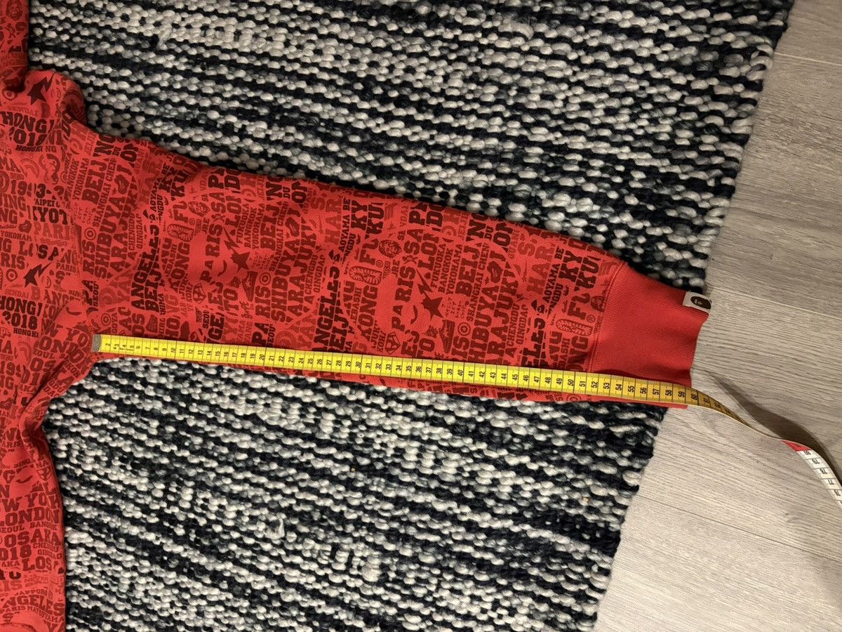 Bape Red XXV Bape hoodie Size US XL / EU 56 / 4 - 21 Thumbnail