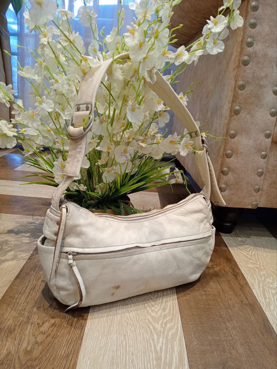 Yohji Yamamoto Y'SACCS YOHJI YAMAMOTO ADJUSTABLE SHOULDER BAG - LEATHER Size ONE SIZE - 4 Thumbnail
