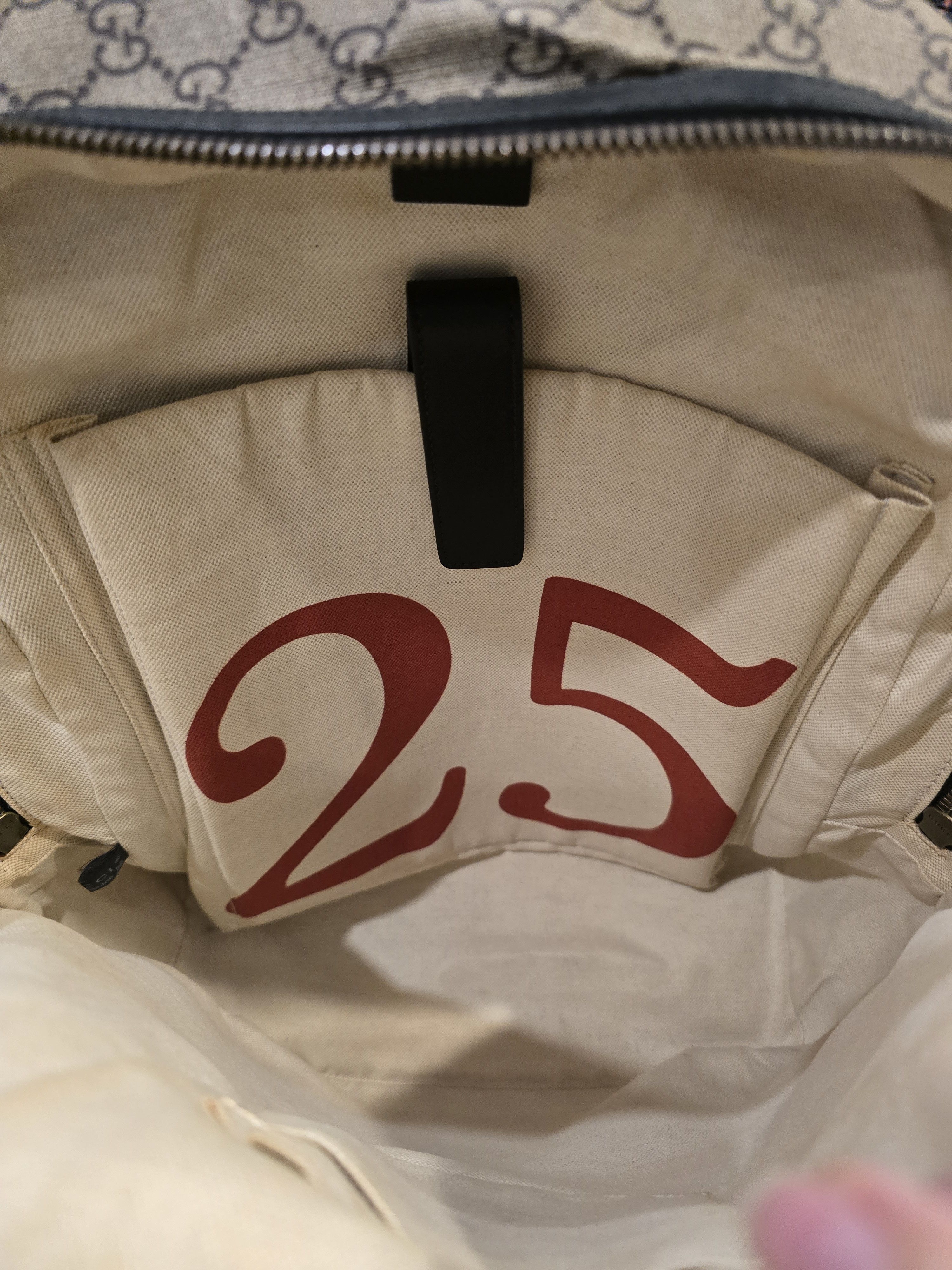 Gucci Gucci GG Supreme Monogram Wolf XXV Backpack Size ONE SIZE - 6 Thumbnail
