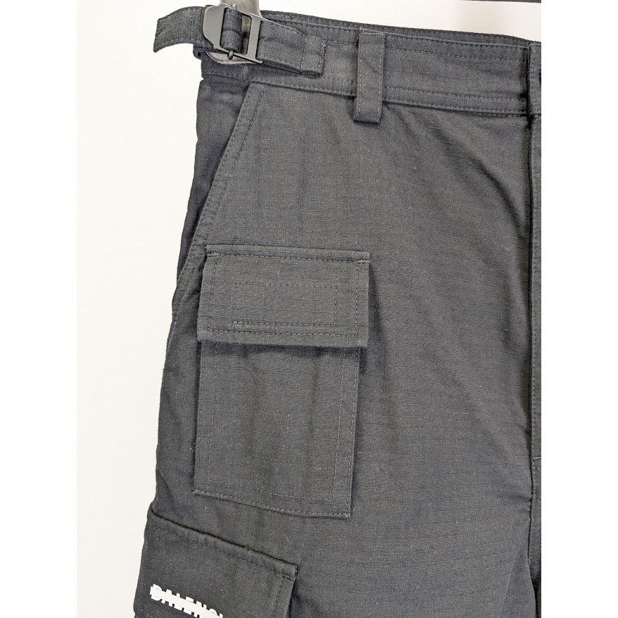Balenciaga o1rshd1 Cotton Ripstop Gamer Shorts in Black Size US 28 / EU 44 - 5 Thumbnail