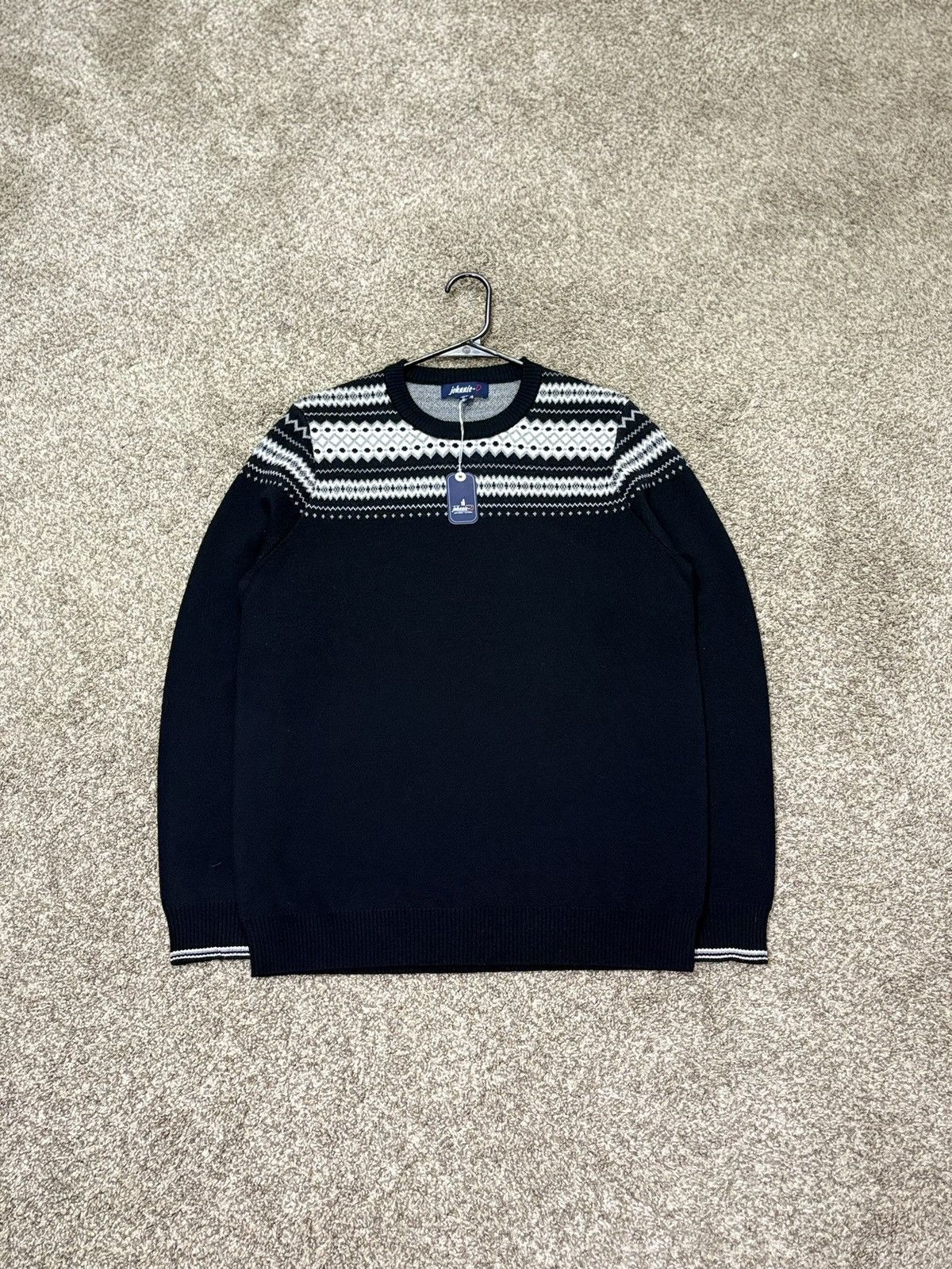 johnnie-O Johnnie-O Sweater Men’s Medium 100% Merino Wool Navy Blue Size US M / EU 48-50 / 2 - 1 Thumbnail