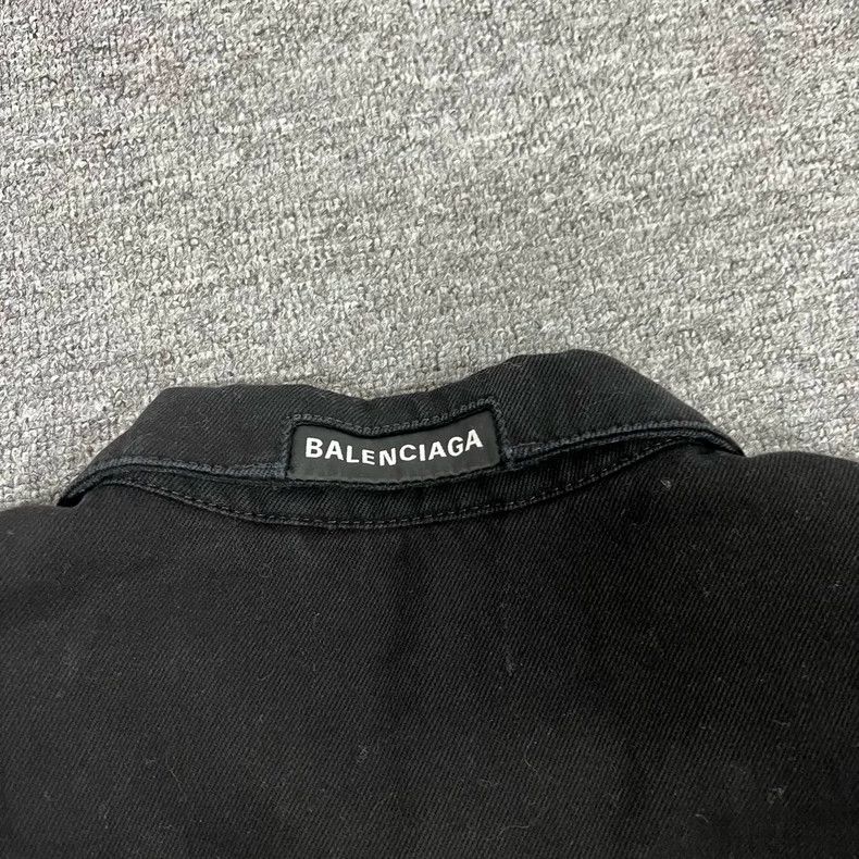 Balenciaga Balenciaga size 38 Deconstruction of denim jacket Size M / US 6-8 / IT 42-44 - 6 Thumbnail