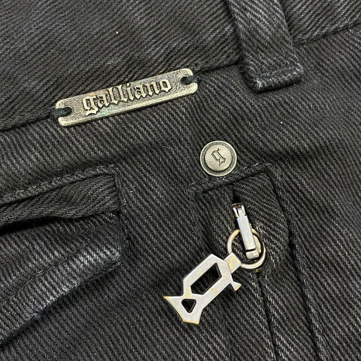 John Galliano Cargo Biker Jeans Jeans Size US 32 / EU 48 - 5 Thumbnail