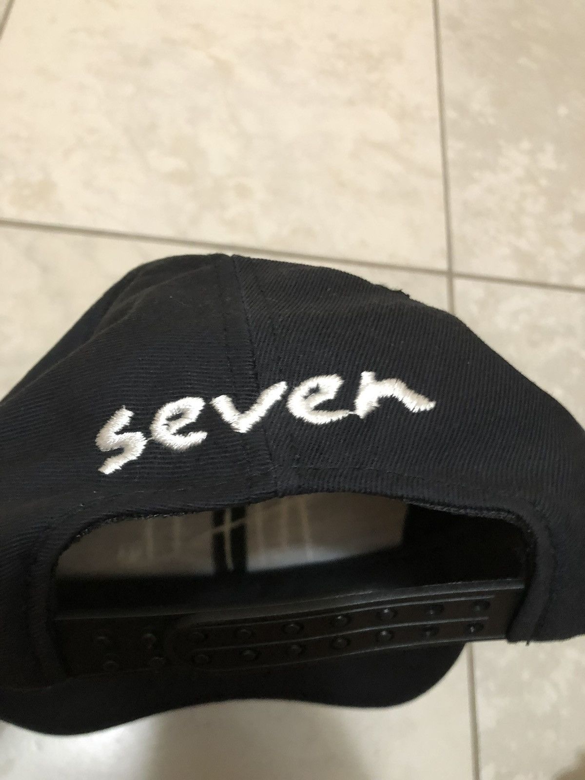 Vintage Rare vintage 90s Se7en 7 Brad Pitt Fincher movie promo hat Size ONE SIZE - 5 Thumbnail