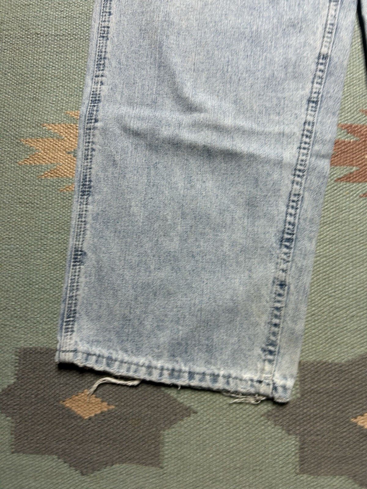 Vintage Vtg Lee can’t bust em carpenter jeans light wash baggy 32x31 Size US 32 / EU 48 - 10 Thumbnail