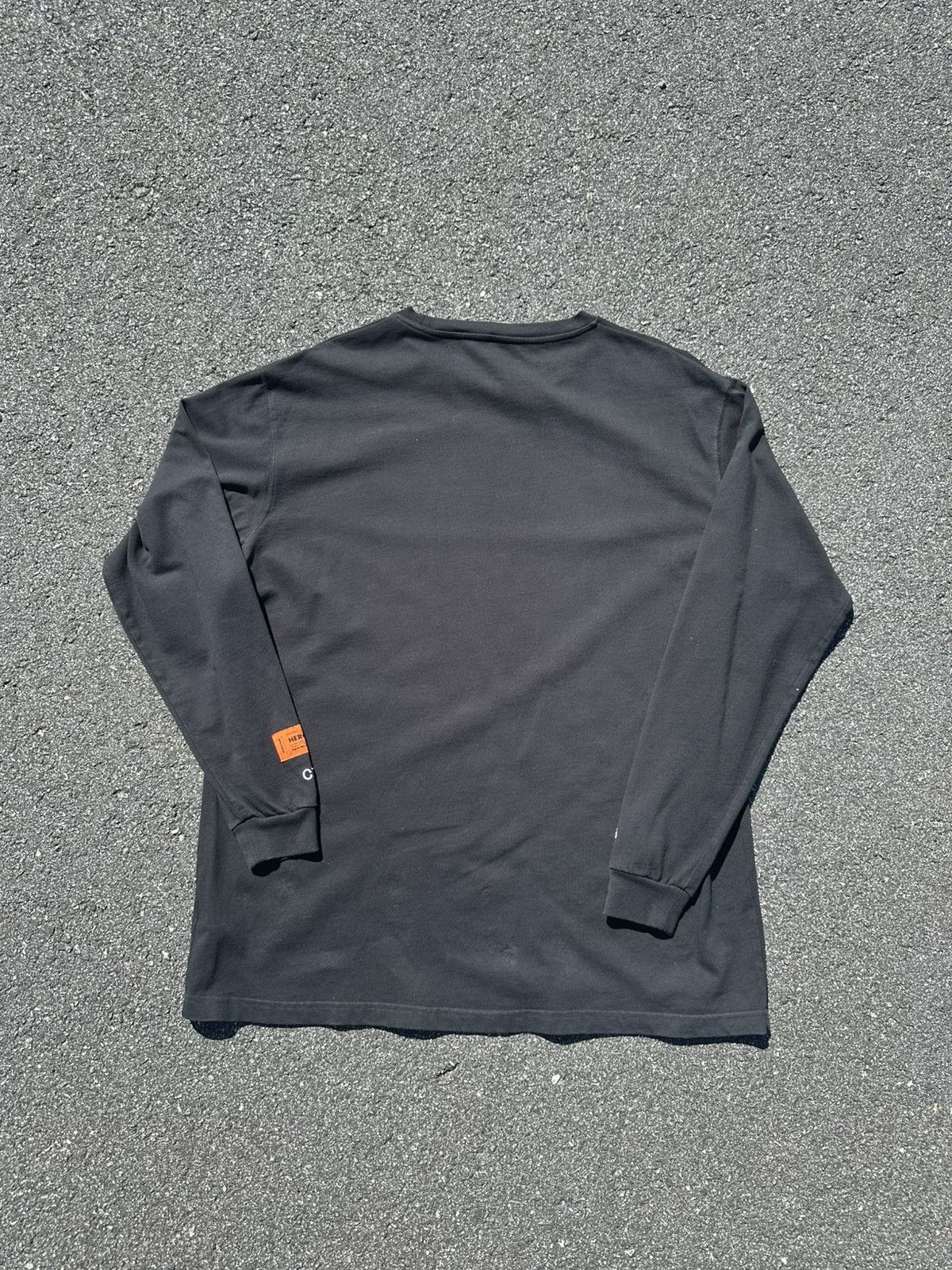 Heron Preston Heron Preston black 24 hour psycho longsleeve Size US L / EU 52-54 / 3 - 5 Thumbnail