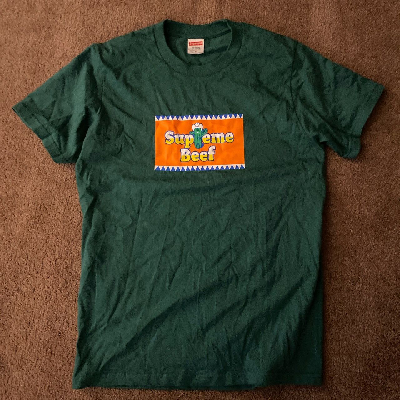 Supreme supreme beef tee Size US S / EU 44-46 / 1 - 1 Thumbnail