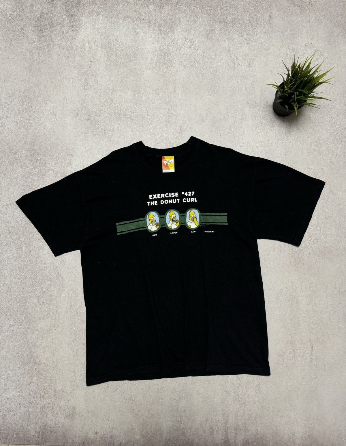 The Simpsons × Vintage Vintage The Simpsons T Shirt Tee 2000 Baggy Y2K XL Size Size US XL / EU 56 / 4 - 1 Thumbnail