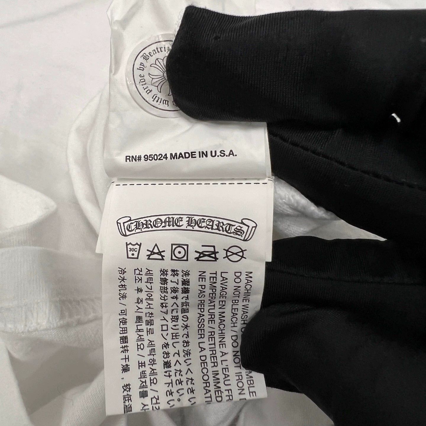 Chrome Hearts chrome hearts los angeles white graphic t-shirt Size US S / EU 44-46 / 1 - 5 Thumbnail