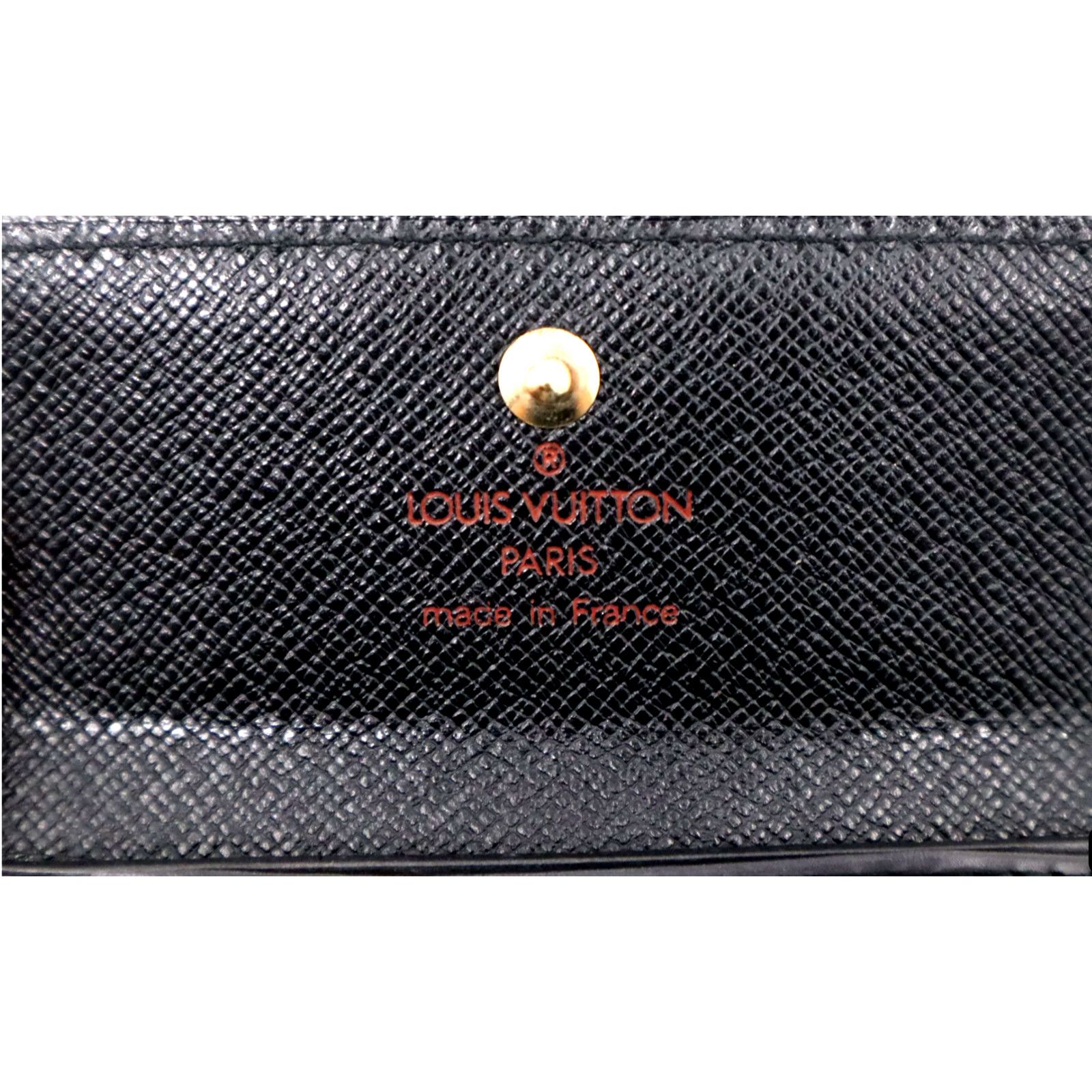 Louis Vuitton Louis Vuitton Ludlow Compact Epi Leather Coin Wallet Black Size ONE SIZE - 6 Thumbnail