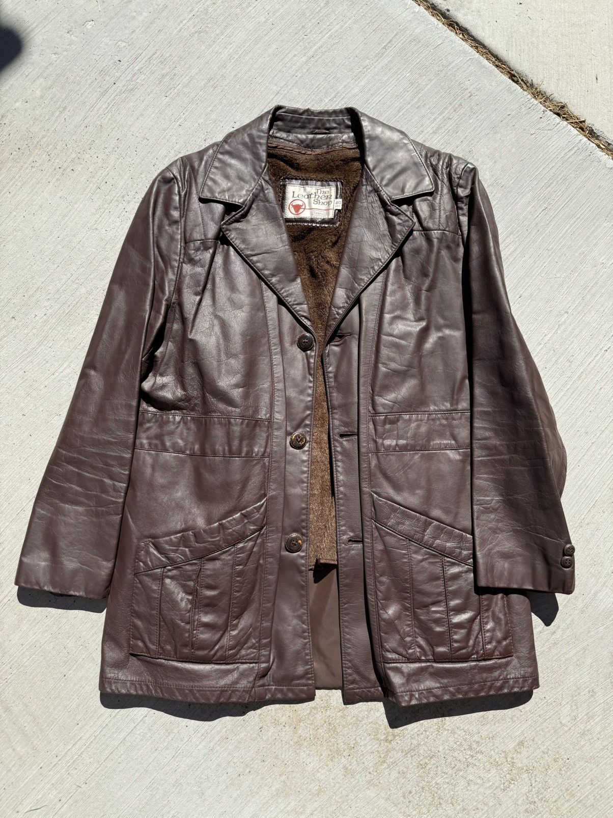 Sears Vintage “the leather shop” sears coat Size US M / EU 48-50 / 2 - 1 Thumbnail