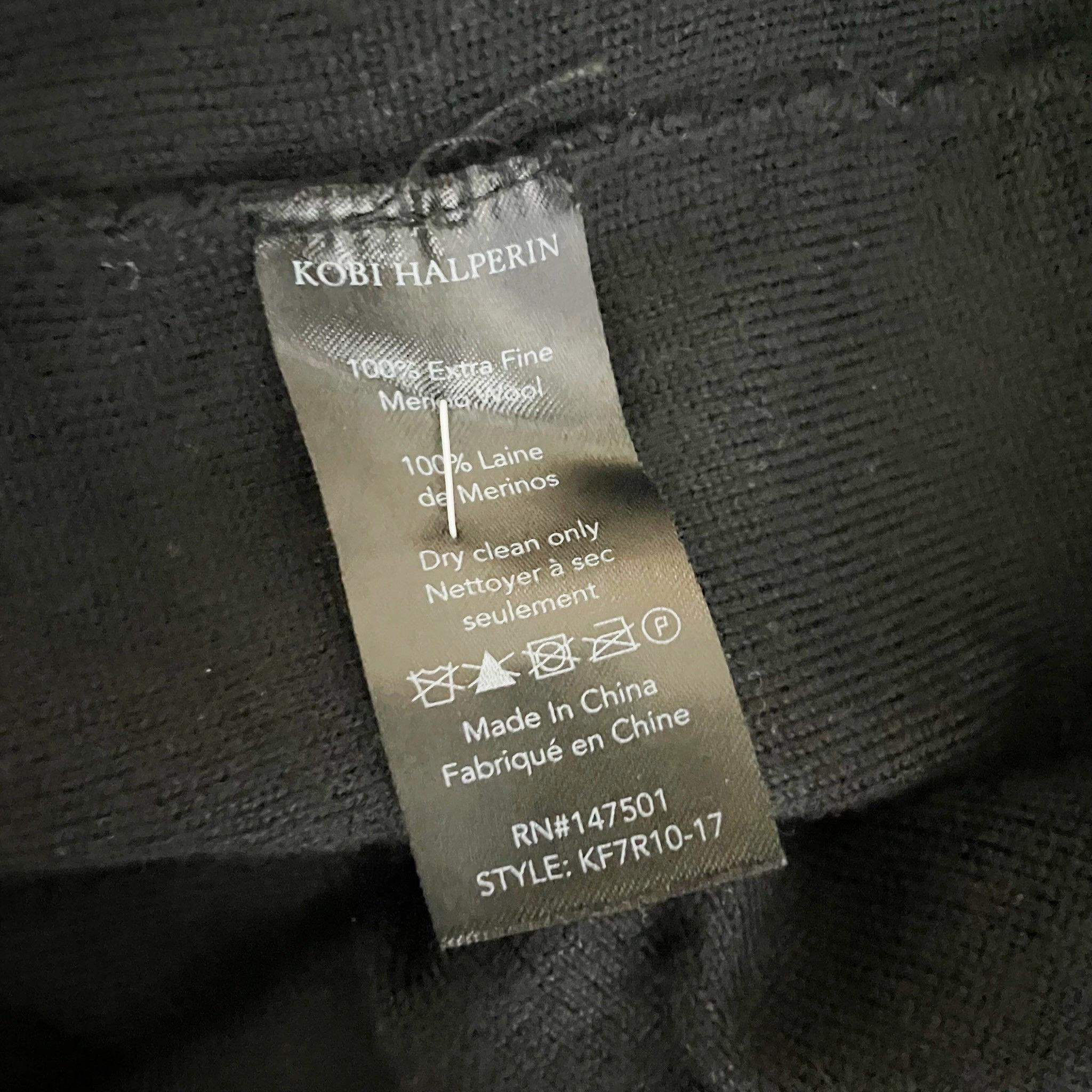 KOBI HALPERIN Kobi Halperin Extra Fine Merino Wool Stretch Size XL / US 12-14 / IT 48-50 - 3 Thumbnail