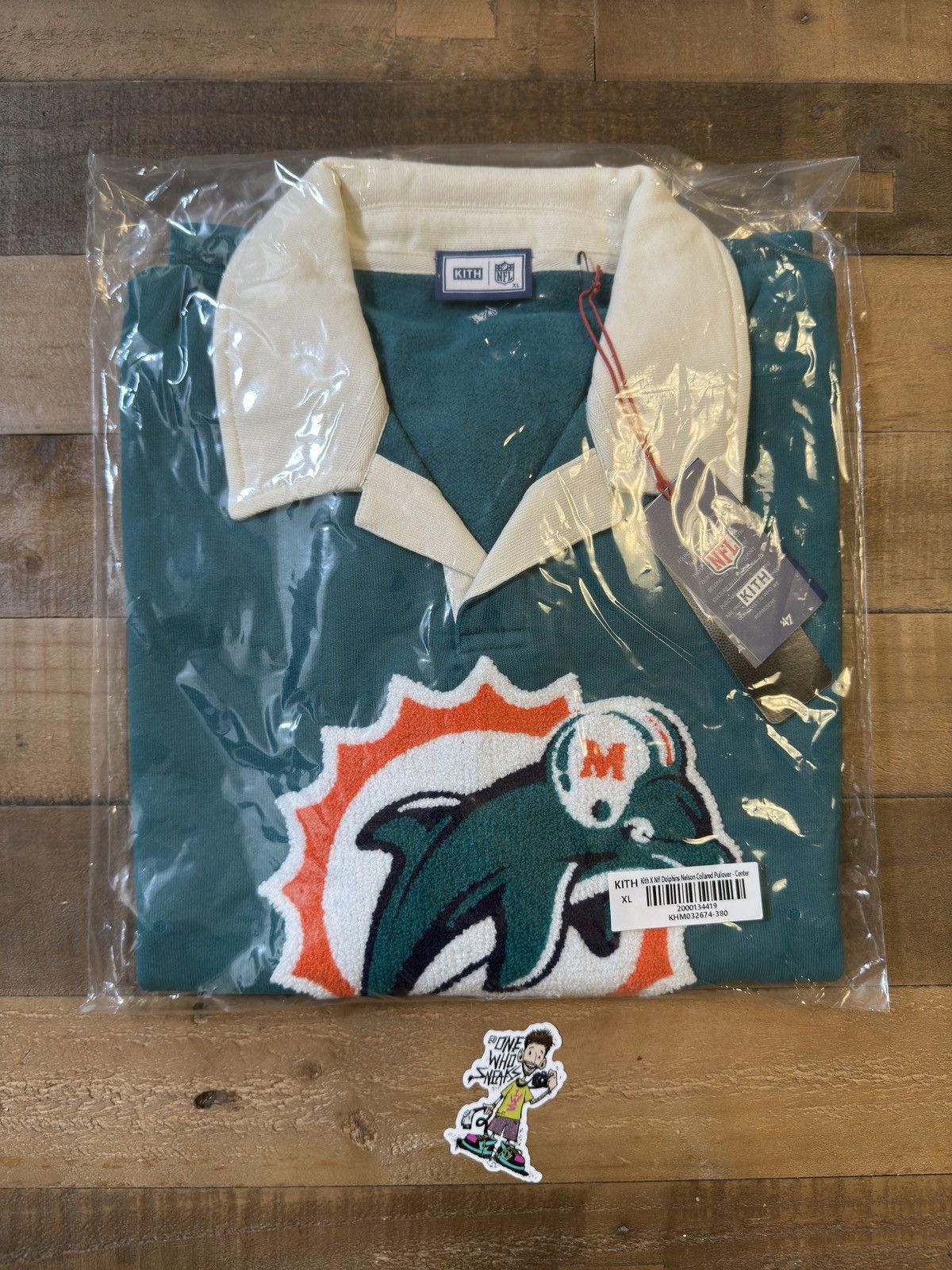 Kith Kith x NFL Dolphins Collared Pullover Size US XL / EU 56 / 4 - 8 Thumbnail