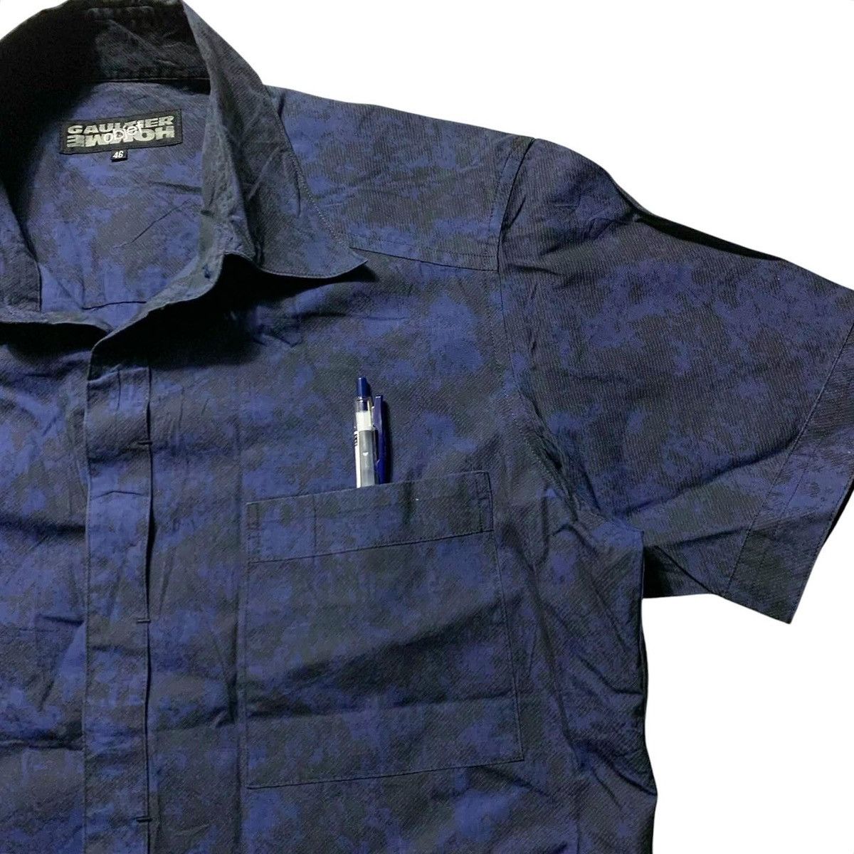 Designer × Gaultier Homme Objet × Jean Paul Gaultier Gaultier Objet Homme Pocket Shirt Size US S / EU 44-46 / 1 - 2 Thumbnail