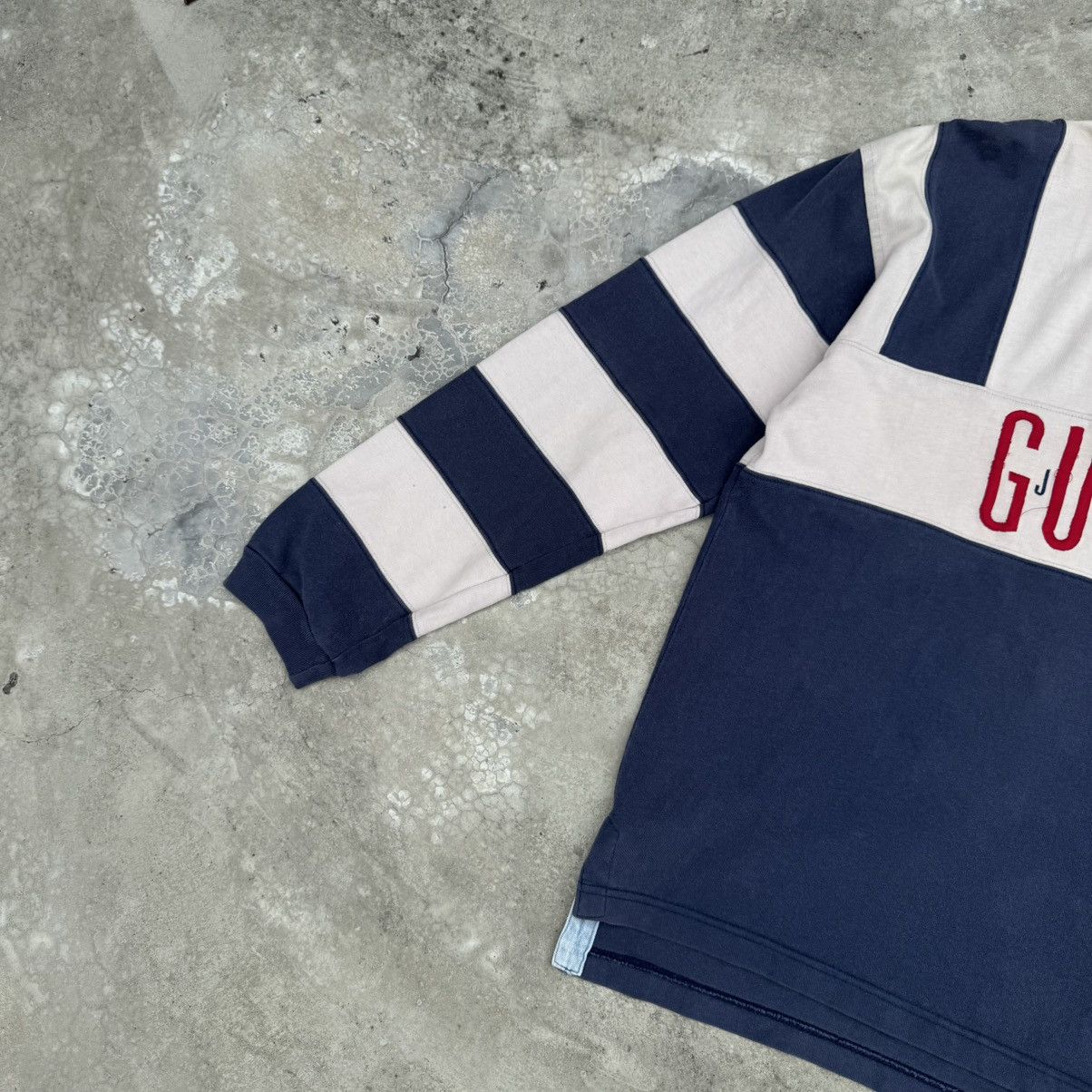 Guess Vintage Guess Polo Long Sleeve Tshirt Size US L / EU 52-54 / 3 - 3 Thumbnail