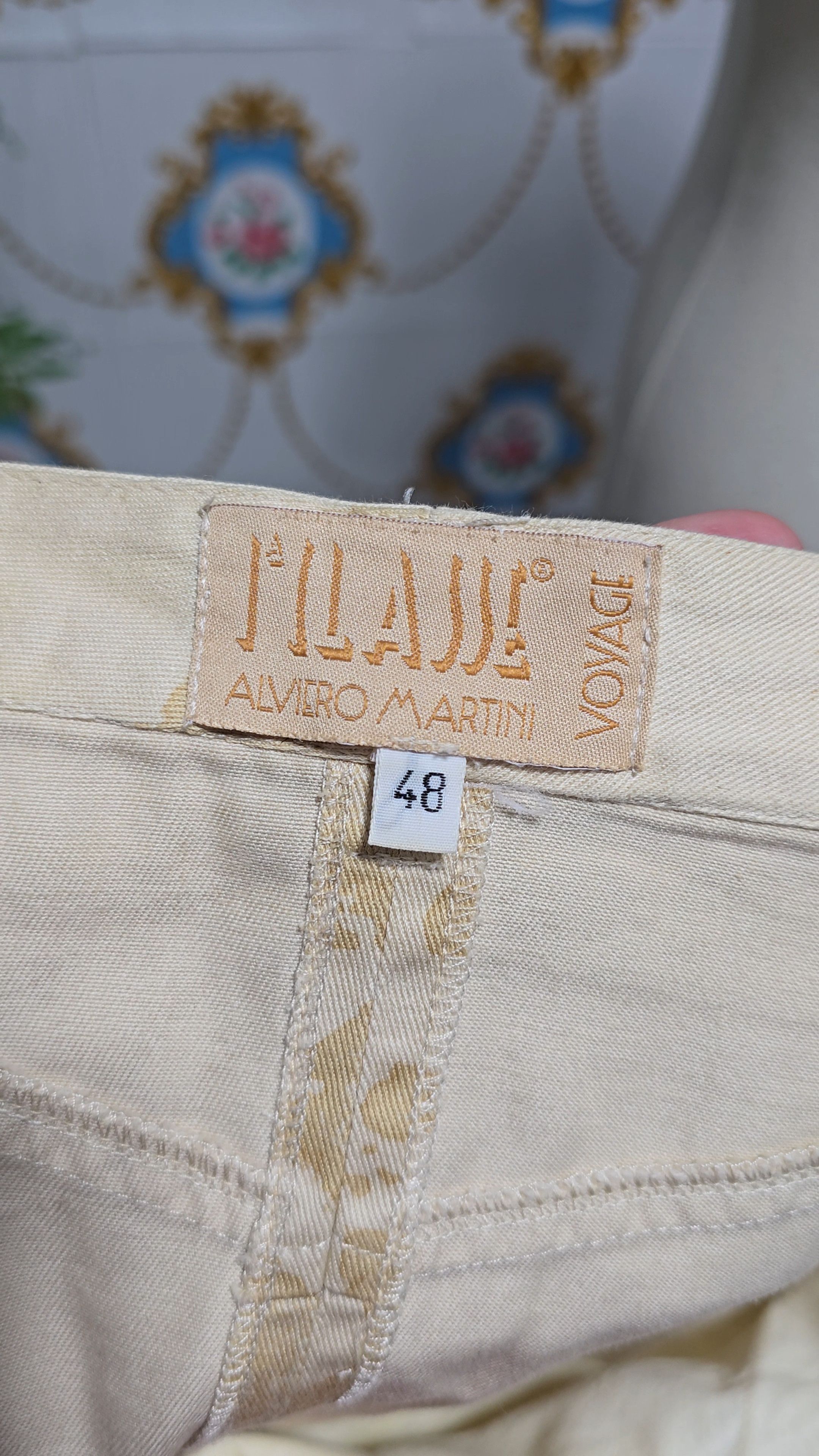Alviero Martini Alviero Martini 1a Classe,VOYAGE skirt Geo map print Size 34" / US 12 / IT 48 - 2 Thumbnail