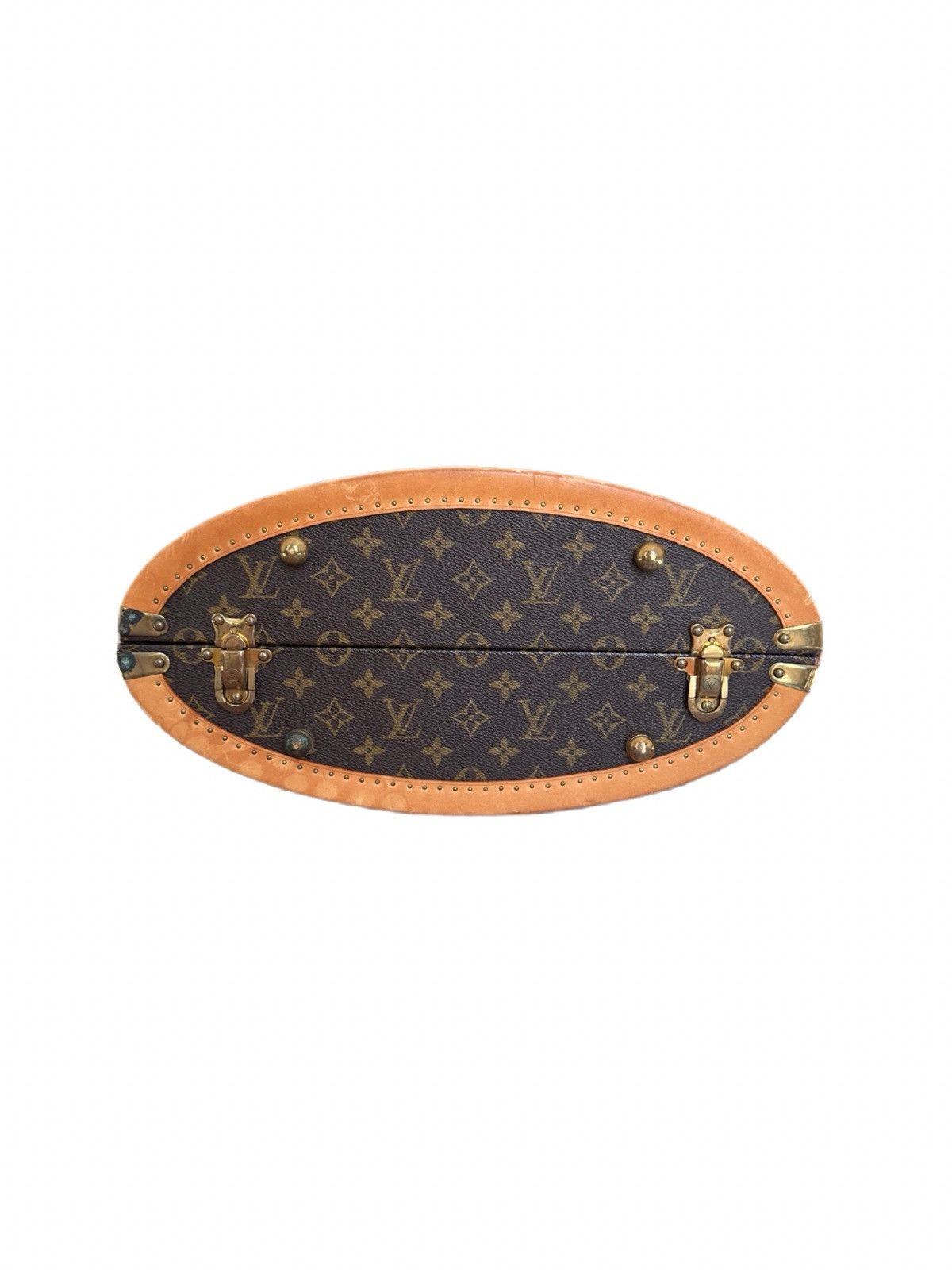 Louis Vuitton LV x Manolo Blahnik Centenaire Oval Trunk (1996) Size ONE SIZE - 3 Thumbnail
