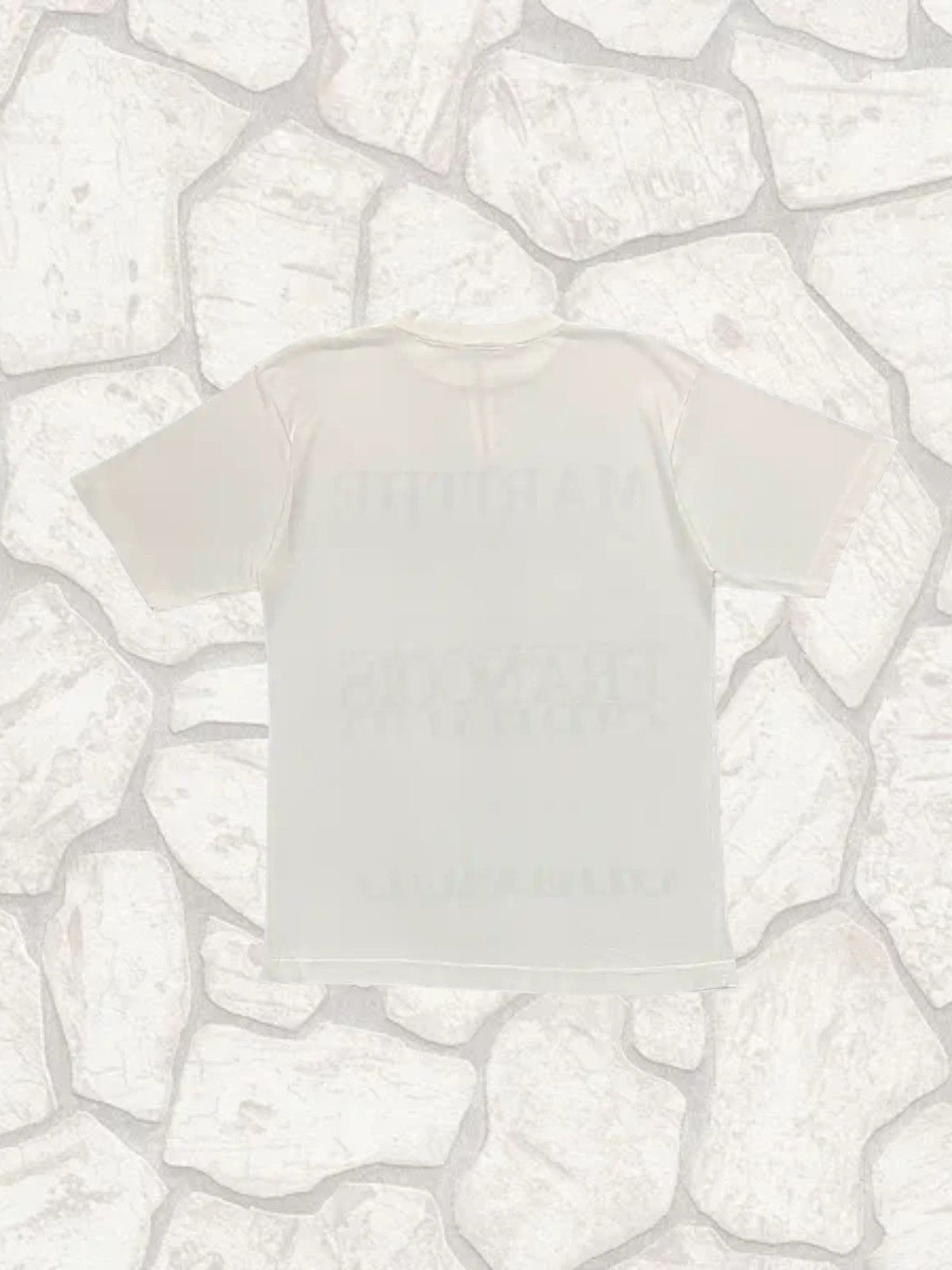 Marithe + Francois Girbaud × Vintage Vintage Marithe Francois Gibraud Zip Up Neck Tshirt Size US M / EU 48-50 / 2 - 2 Thumbnail