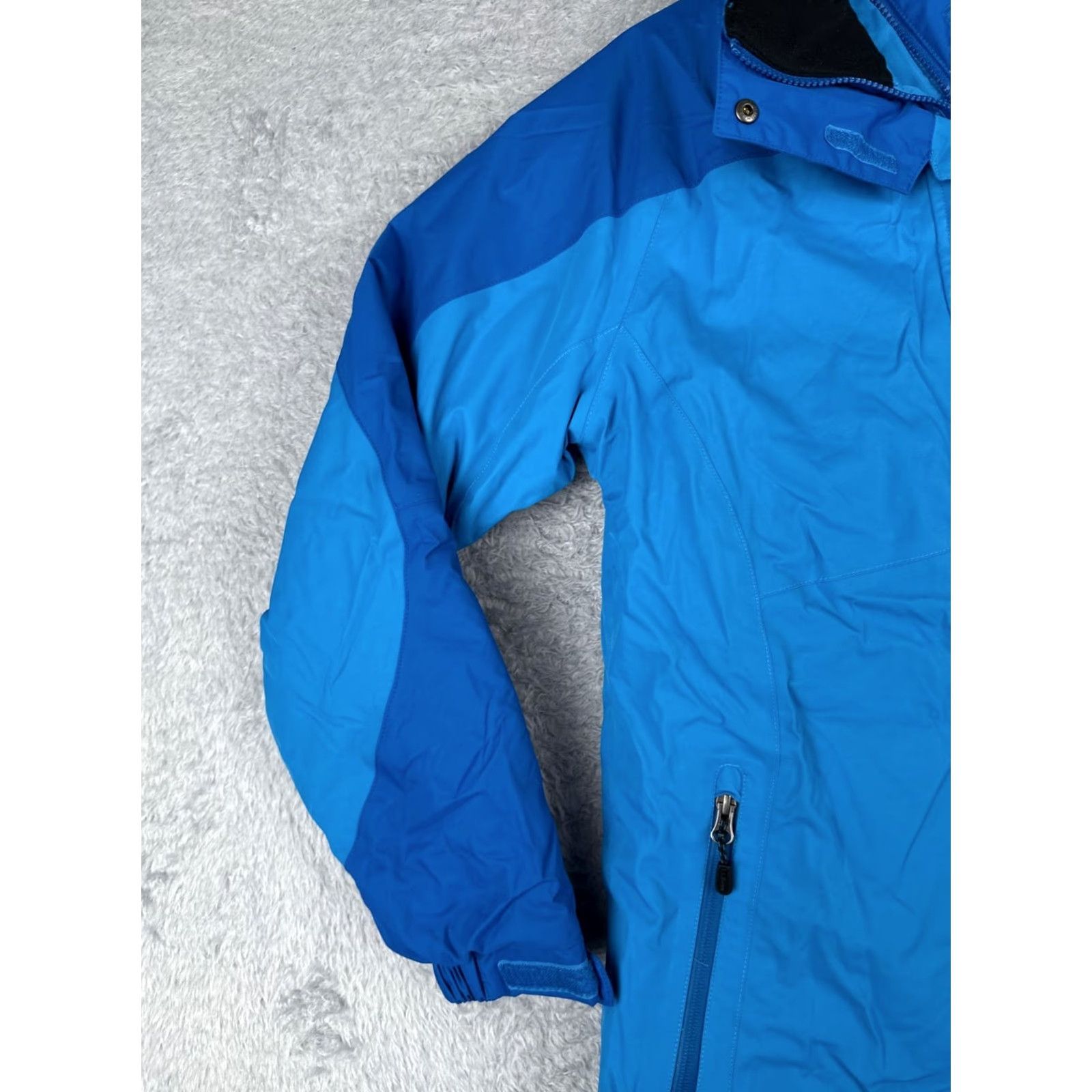 Vintage L.L. Bean Jacket Womens Small Blue Full Zip Primaloft Insulation Lightweight Hooded Long Sleeve Parka Size S / US 4 / IT 40 - 7 Thumbnail