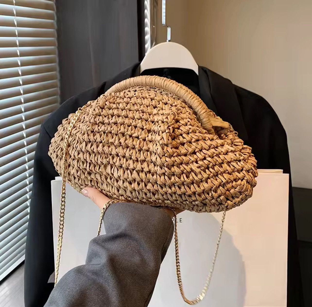 Japanese Brand × Vintage Summer Weaving Crossbody Bag Size ONE SIZE - 3 Thumbnail