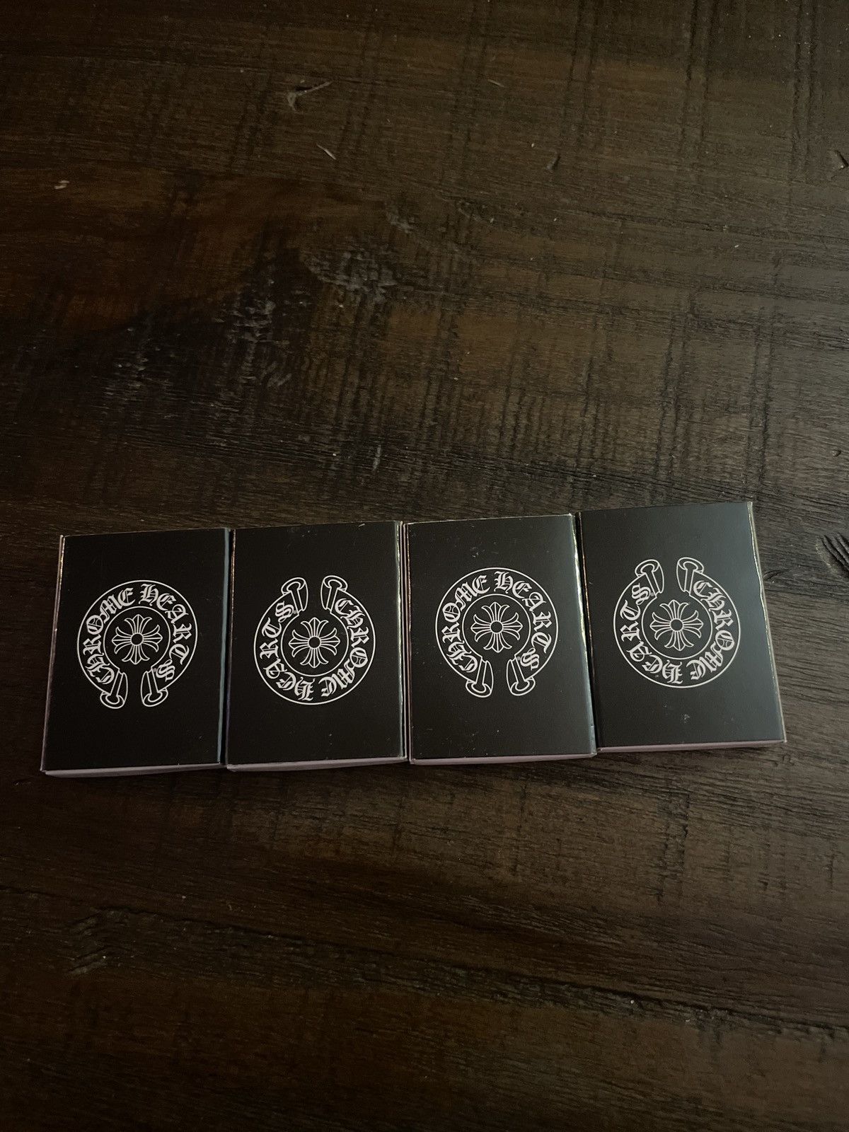 Chrome Hearts 4 pack chrome hearts matches Size ONE SIZE - 4 Thumbnail