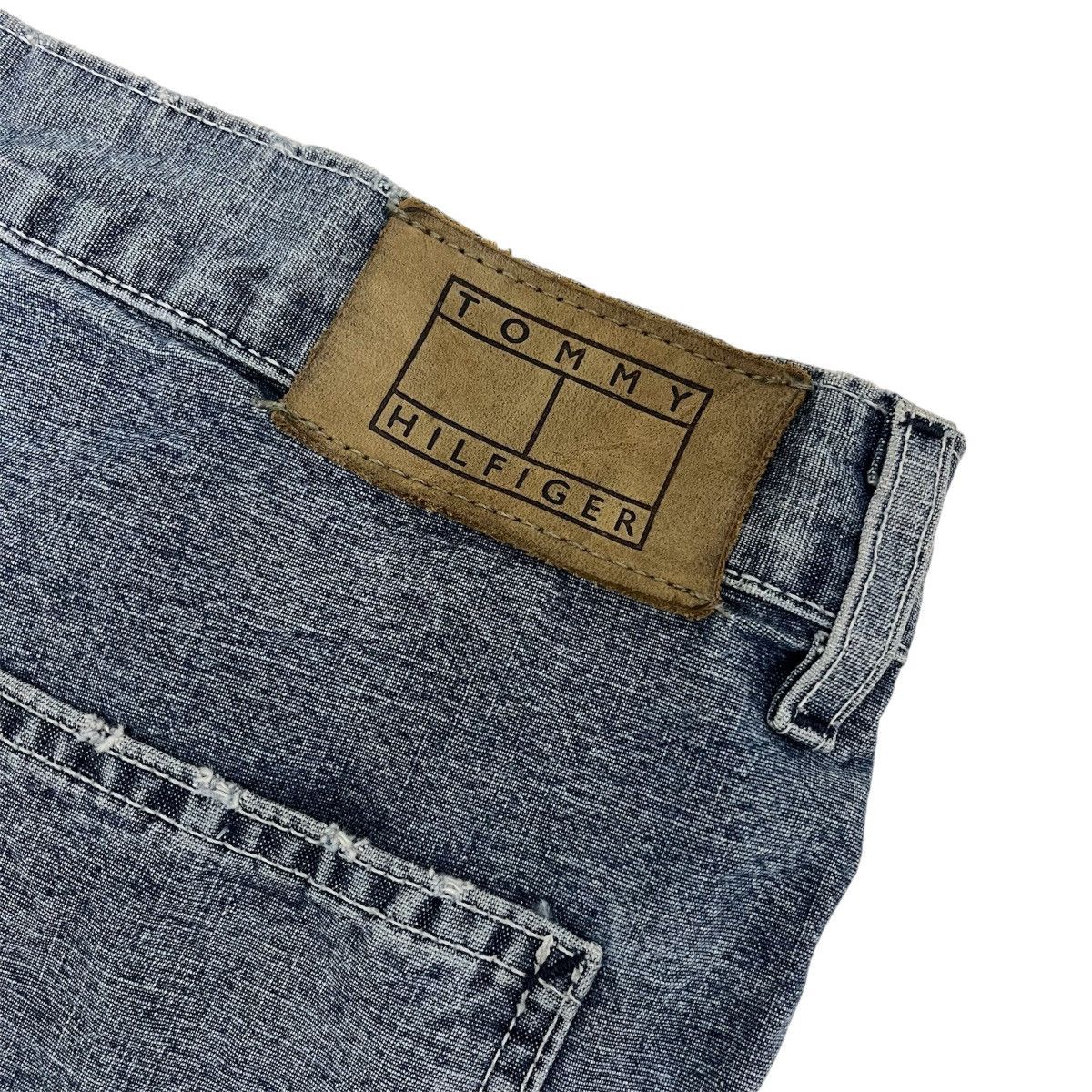 Tommy Hilfiger Carpenter Baggy Jeans Tommy Hilfiger Blue Washed Denim Size US 36 / EU 52 - 11 Thumbnail